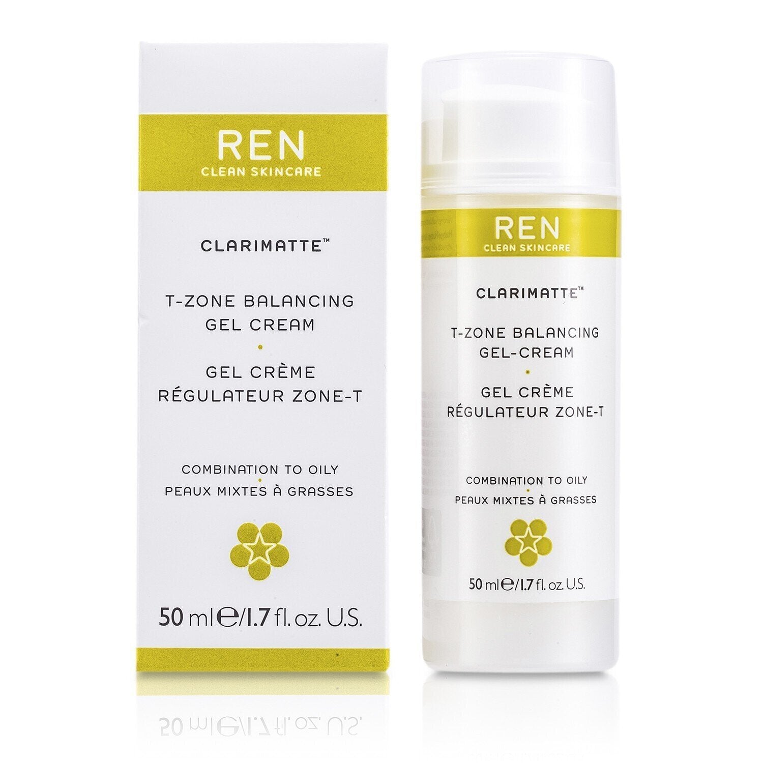 Ren Clarimatte T-Zone Balancing Gel Cream (For Combination To Oily Skin)  50ml/1.7oz