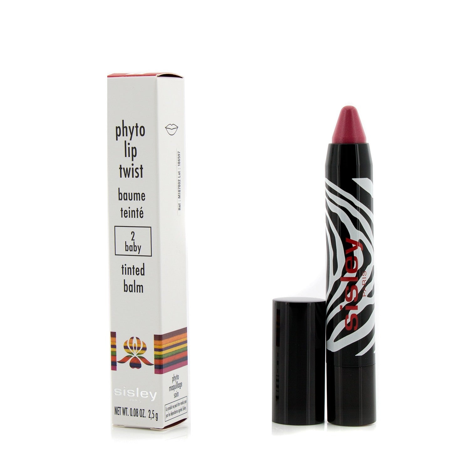 Sisley Phyto Lip Twist - # 25 Soft Berry  2.5g/0.08oz