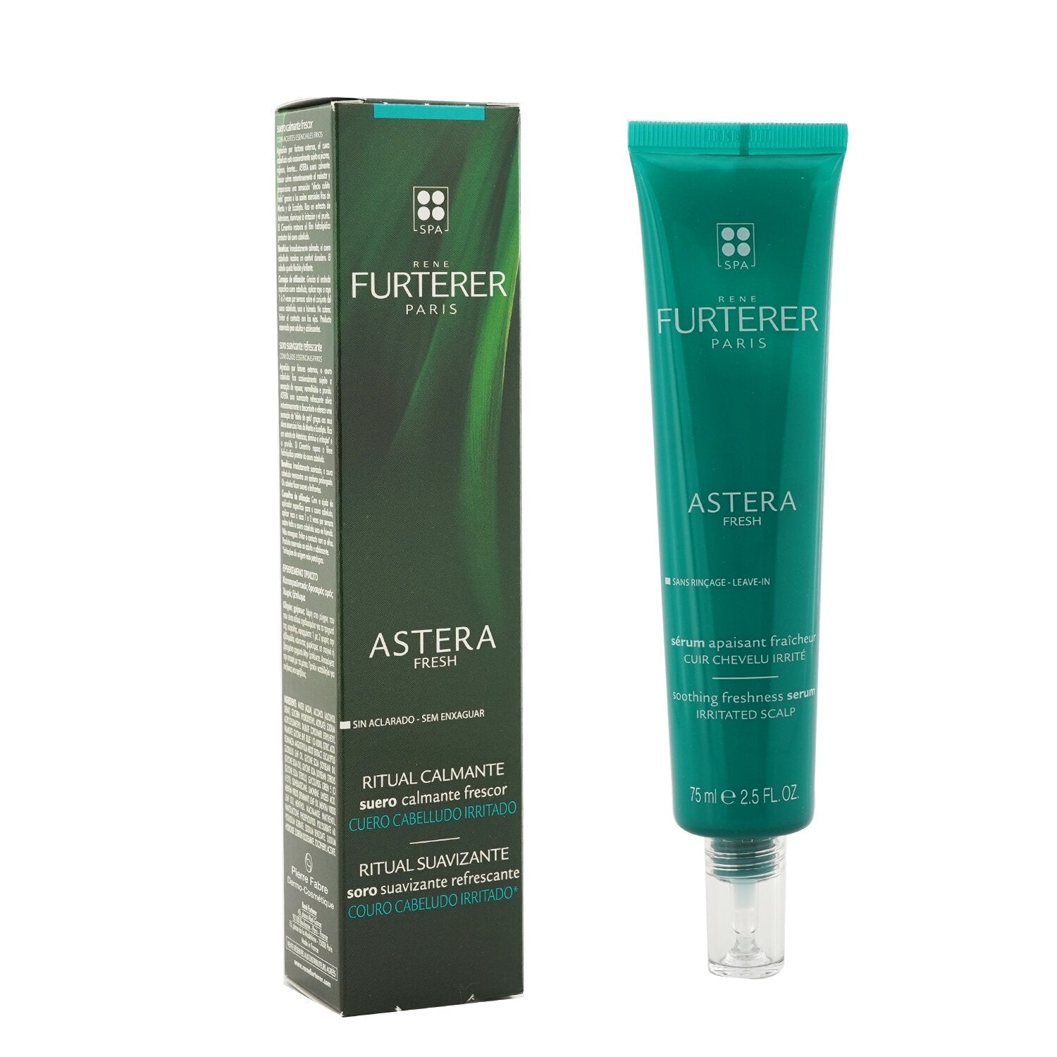 Rene Furterer Astera Fresh Leave-In Soothing Freshness Serum (Irritated Scalp)  75ml/2.5oz