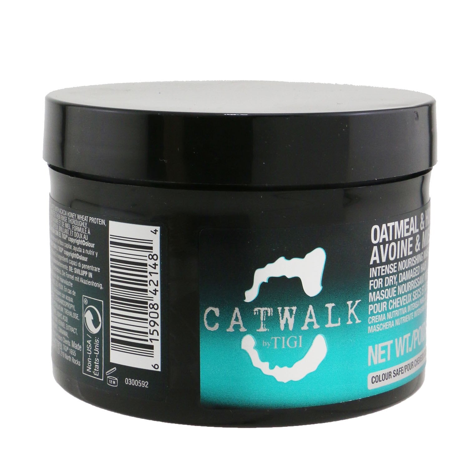 Tigi Catwalk Oatmeal & Honey Intense Nourishing Mask (For Dry, Damaged Hair)  200g/7.05oz