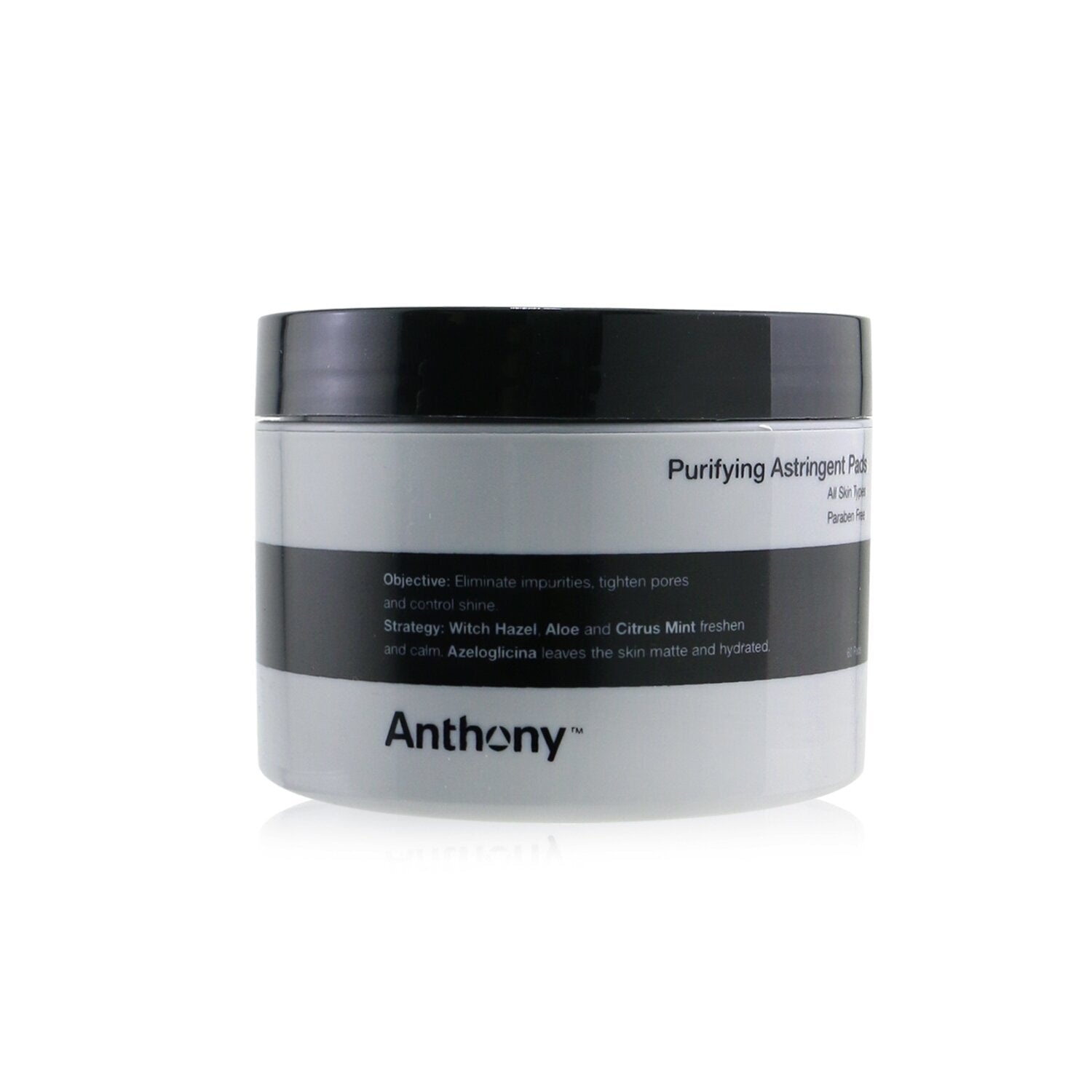 Anthony Logistics For Men Purifying Astringent Pads (For All Skin Types)  60pads