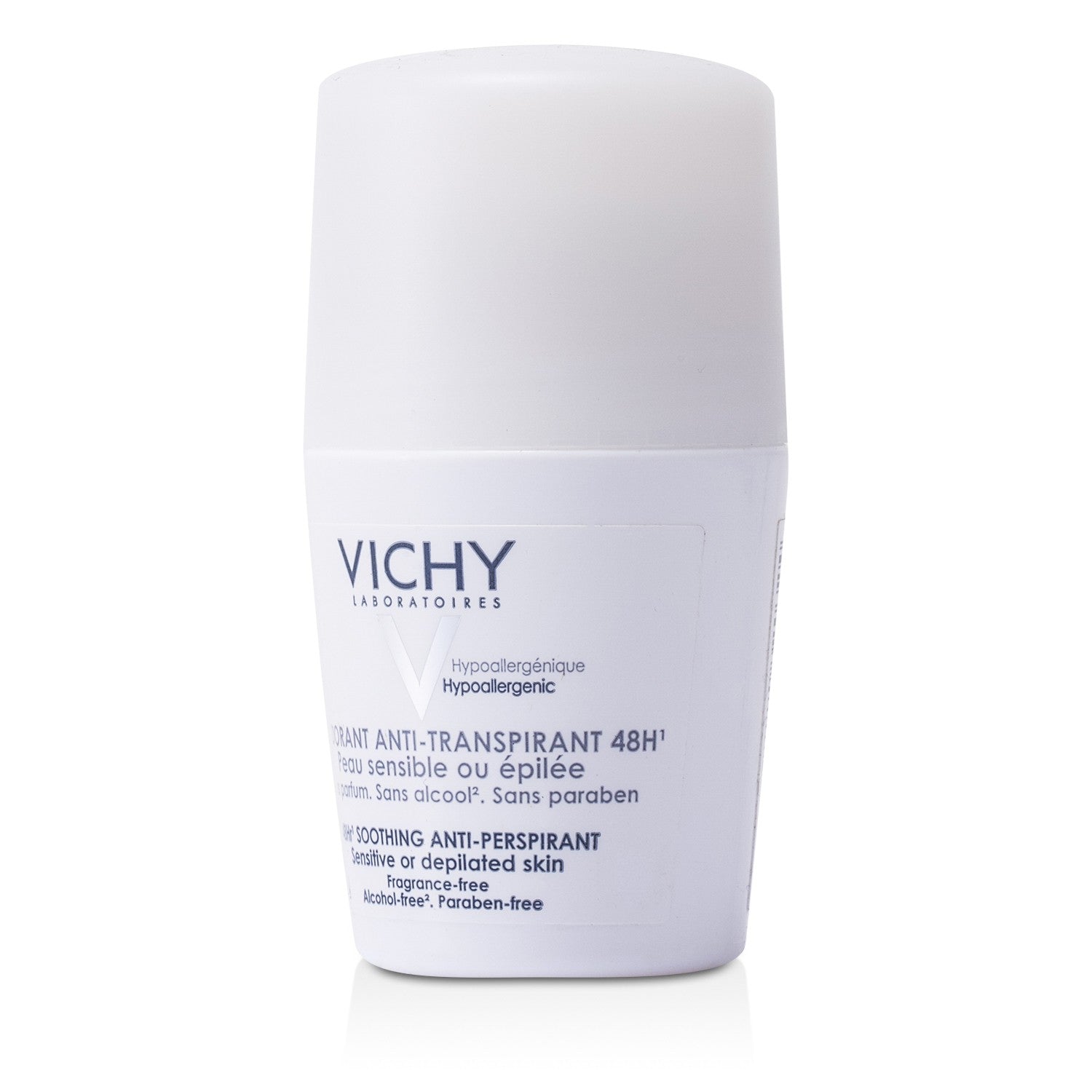 Vichy 48Hr Soothing Anti-Perspirant Roll-On (For Sensitive / Depilated Skin)  50ml/1.69oz