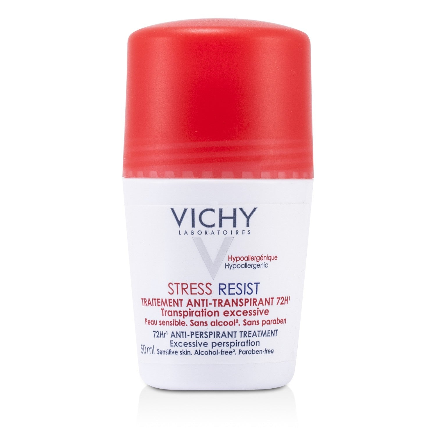 Vichy Stress Resist 72Hr Anti-Perspirant Treatment Roll-On (For Sensitive Skin)  50ml/1.69oz