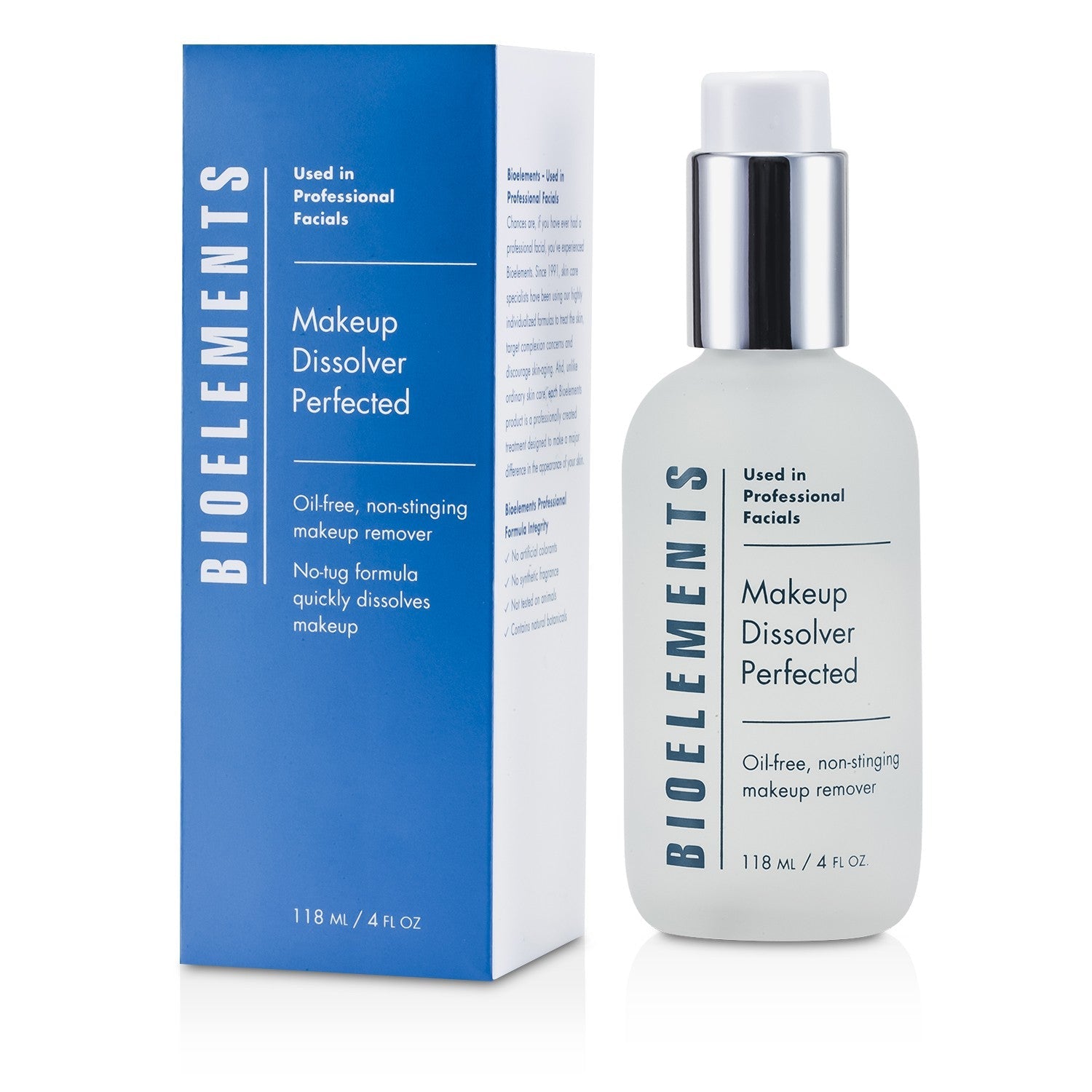 Bioelements Makeup Dissolver Perfected - Oil-Free, Non-Stinging Makeup Remover  118ml/4oz