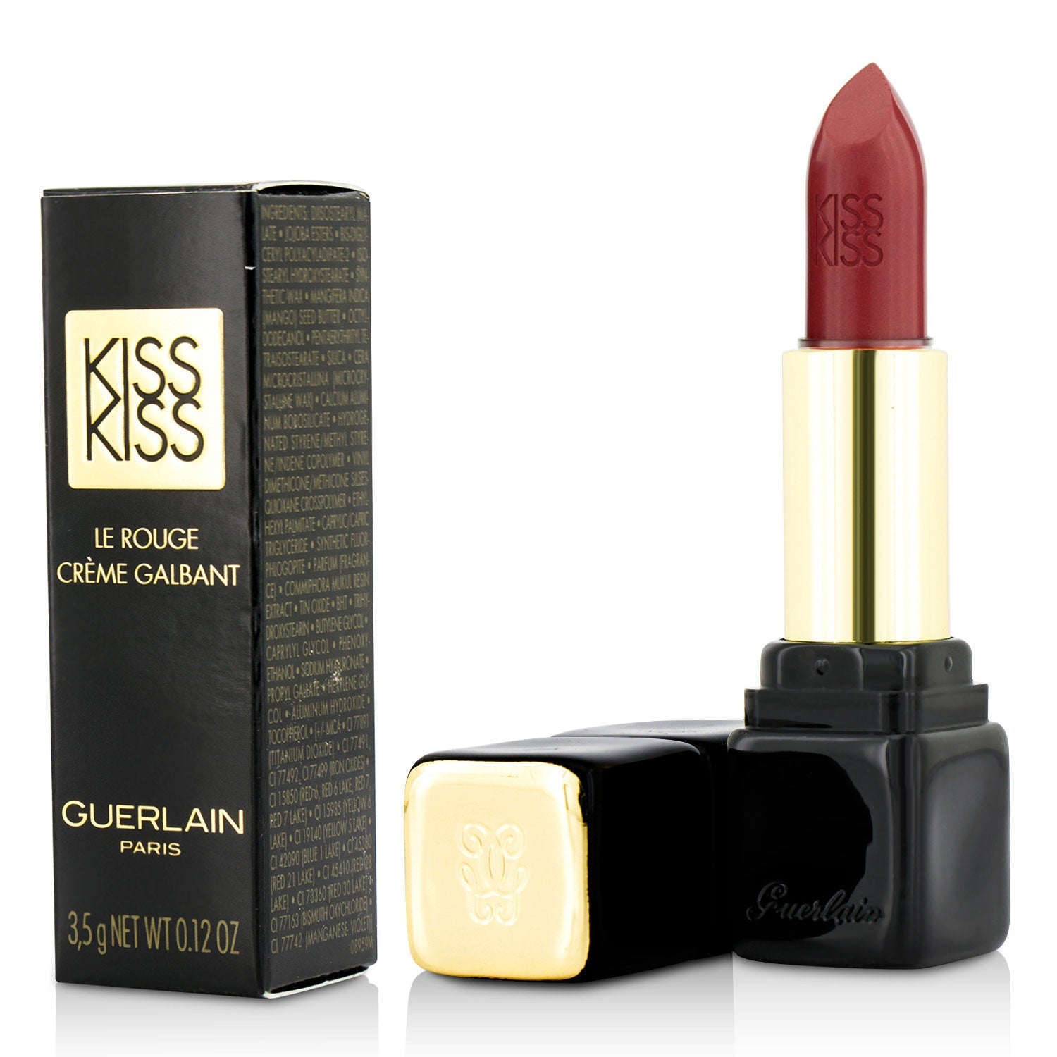 Guerlain KissKiss Shaping Cream Lip Colour - # 373 Raspberry Kiss  3.5g/0.12oz