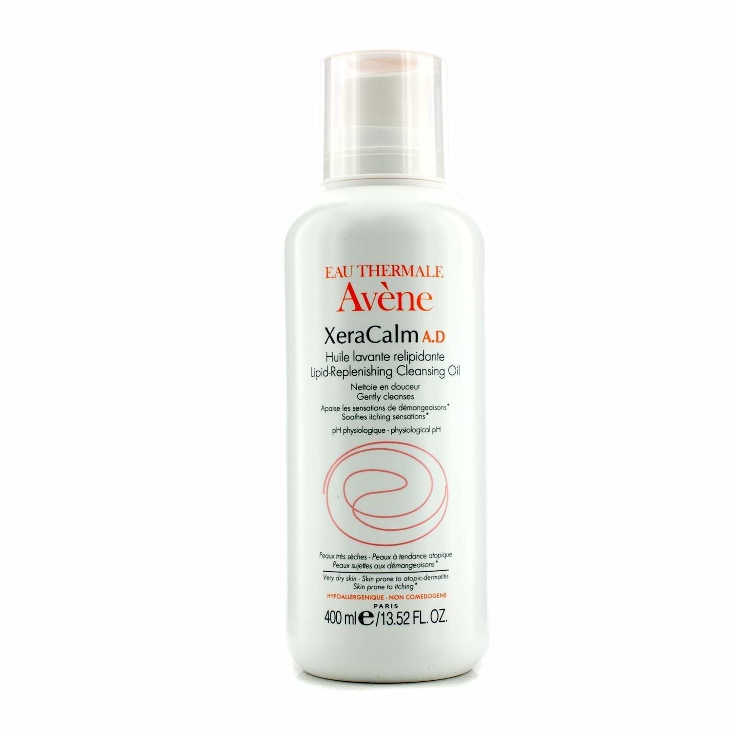 Avene XeraCalm A.D Lipid-Replenishing Cleansing Oil  400ml/13.52oz