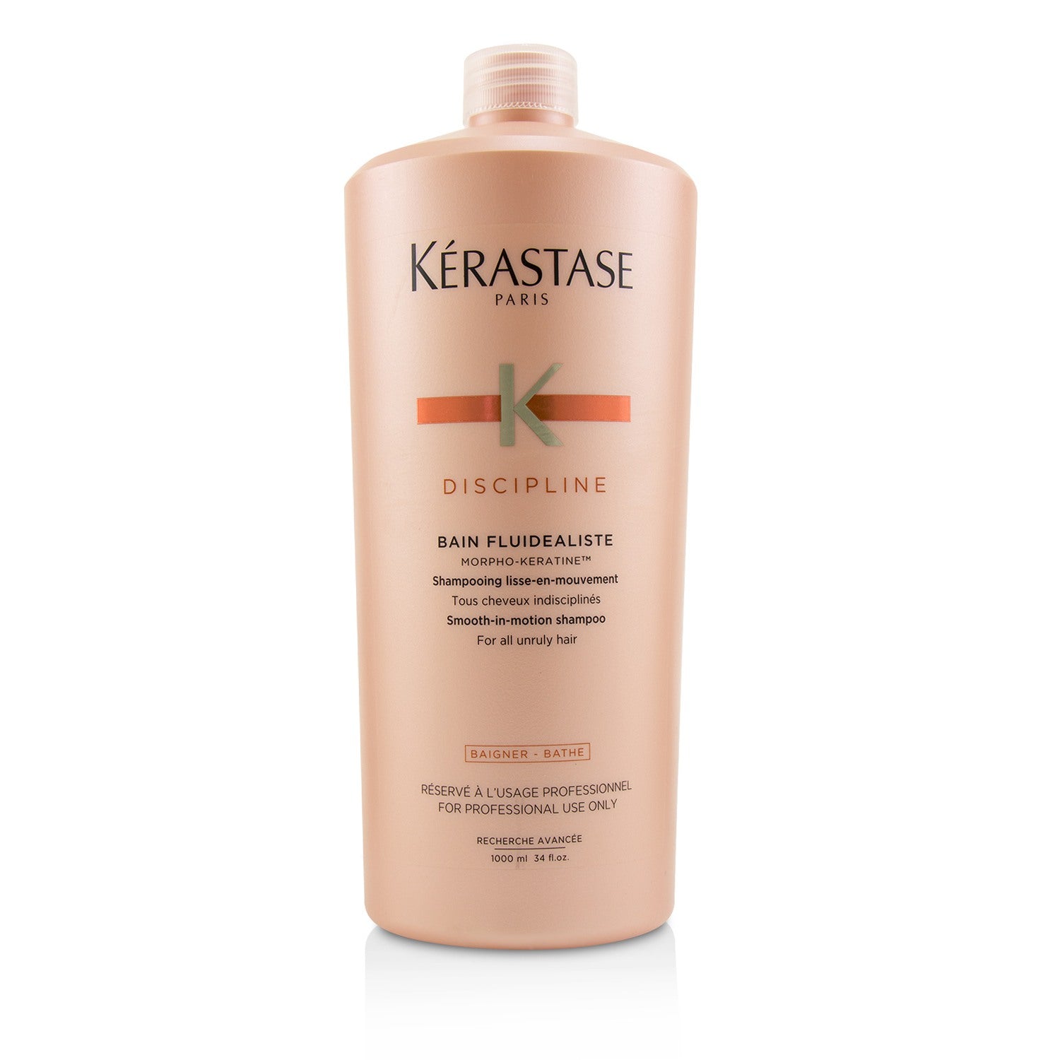 Kerastase Discipline Bain Fluidealiste Smooth-In-Motion Shampoo (For All Unruly Hair)  1000ml/34oz