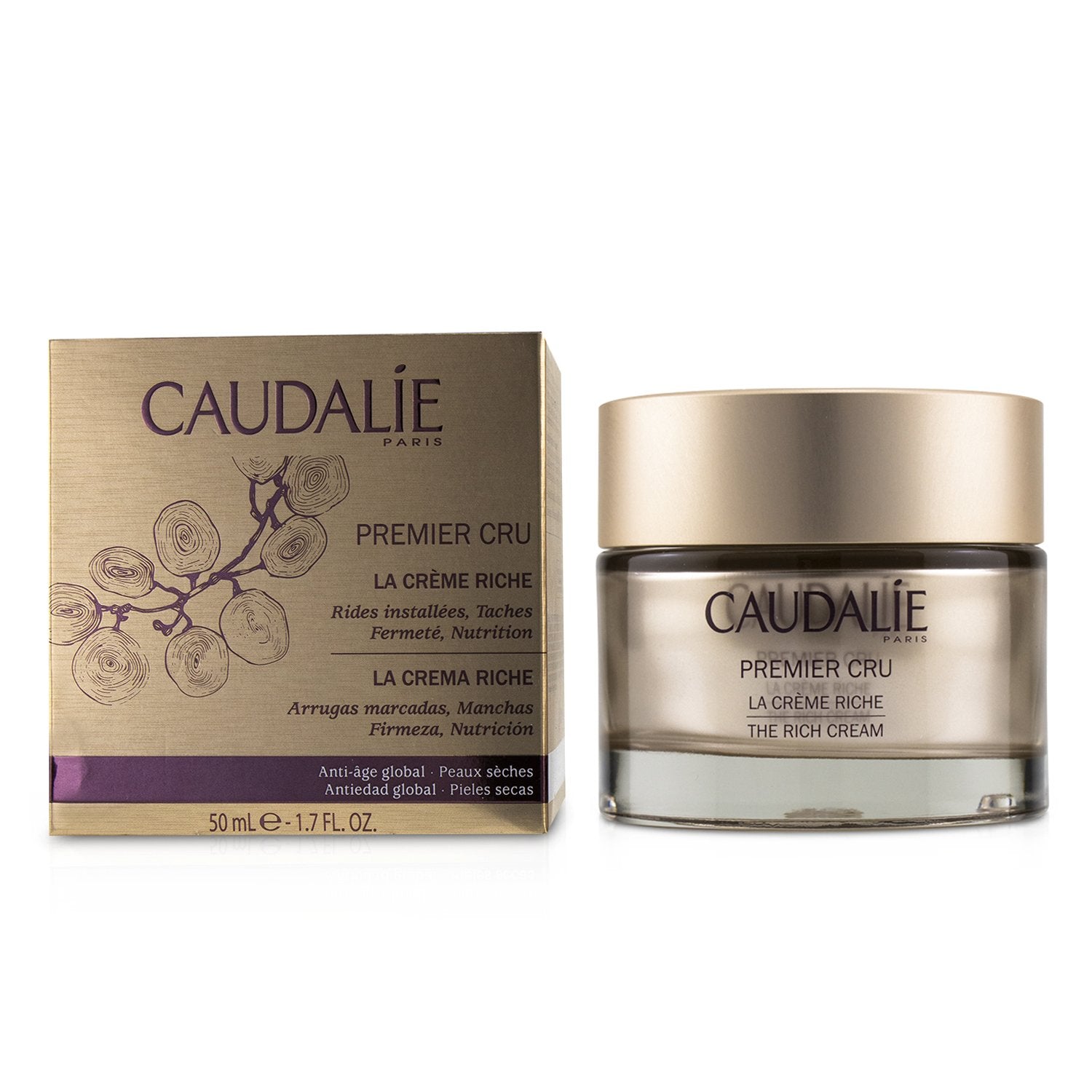 Caudalie Premier Cru La Creme Riche (For Dry Skin)  50ml/1.7oz