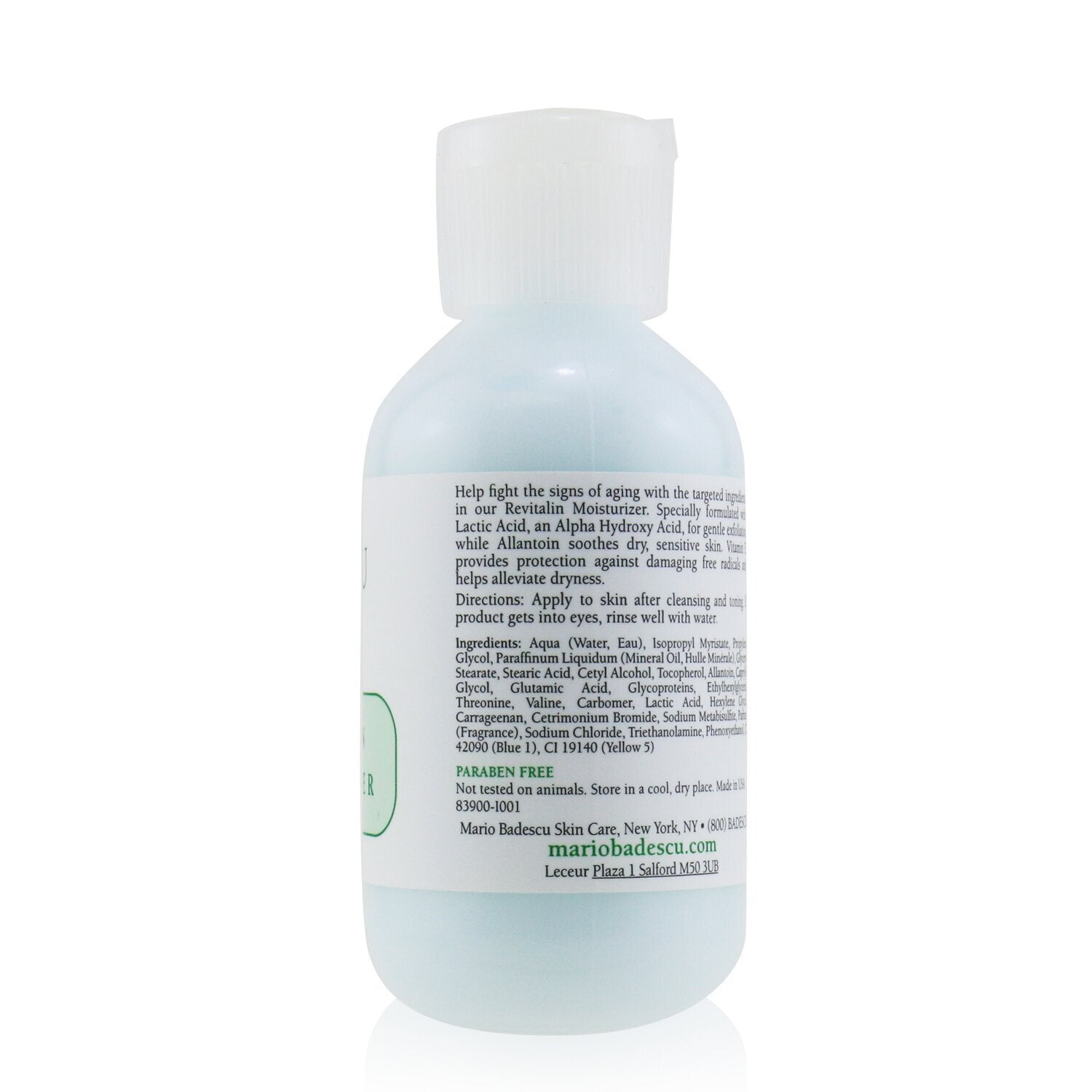 Mario Badescu Revitalin Moisturizer - For Combination/ Dry/ Sensitive Skin Types  59ml/2oz