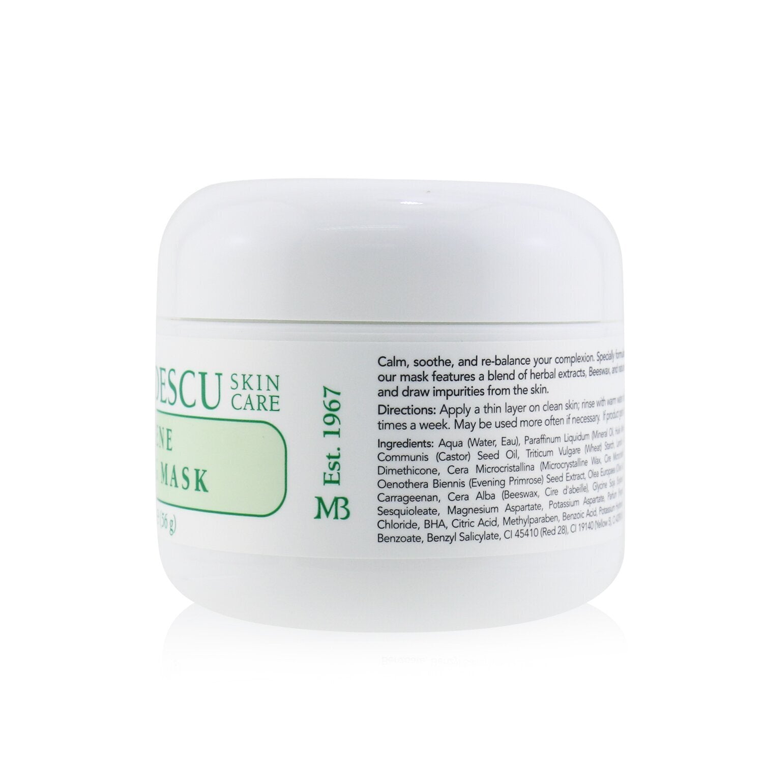 Mario Badescu Azulene Calming Mask - For All Skin Types  59ml/2oz