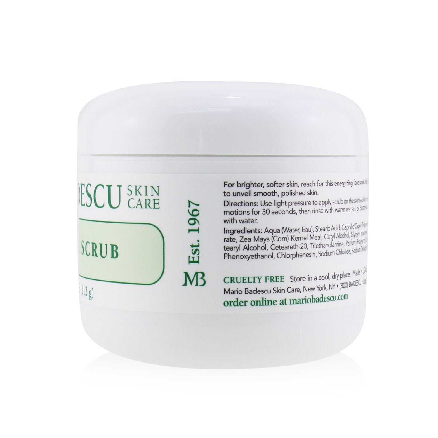 Mario Badescu Kiwi Face Scrub - For All Skin Types  118ml/4oz