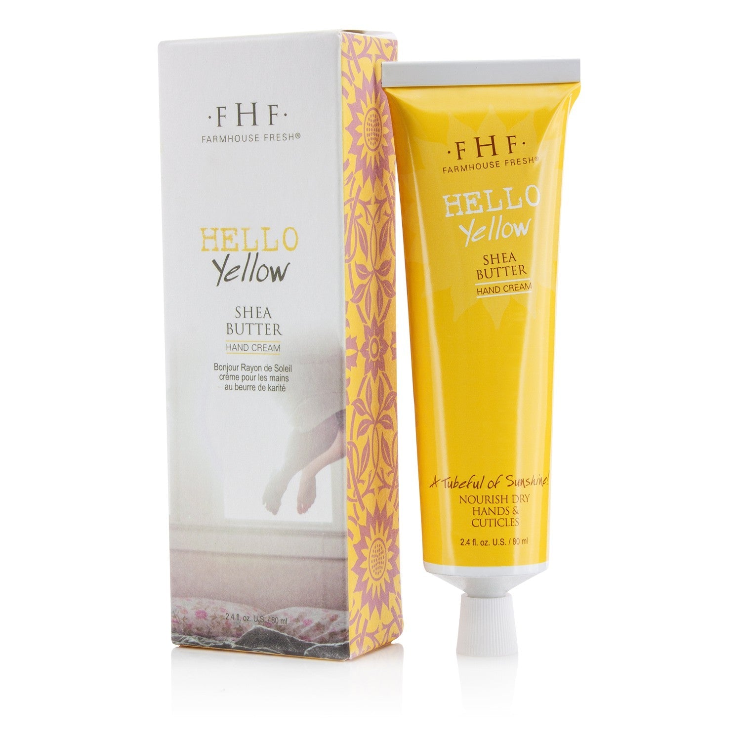 Farmhouse Fresh Hello Yellow Shea Butter Hand Cream  71ml/2.4oz