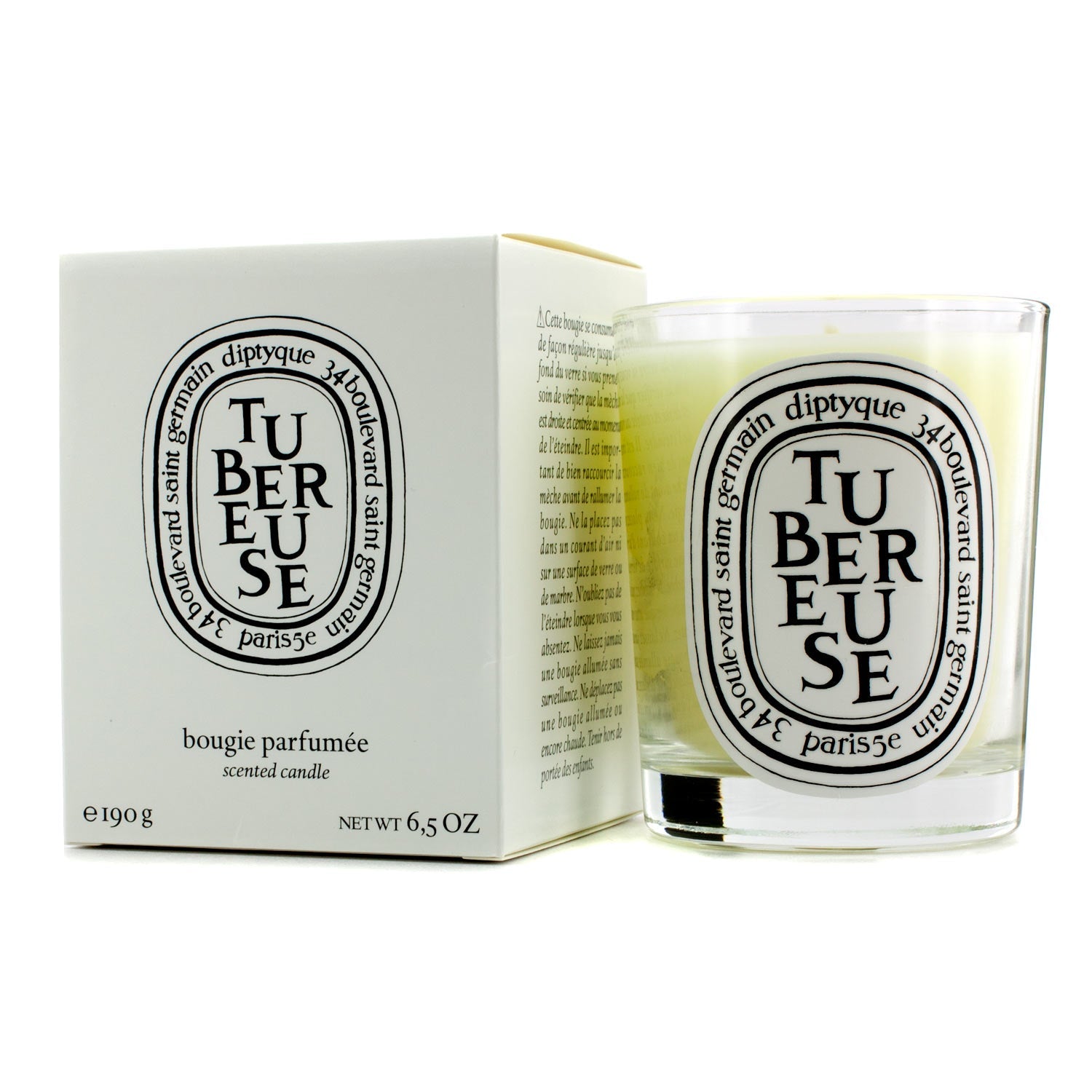 Diptyque Scented Candle - Tubereuse (Tuberose)  70g/2.4oz