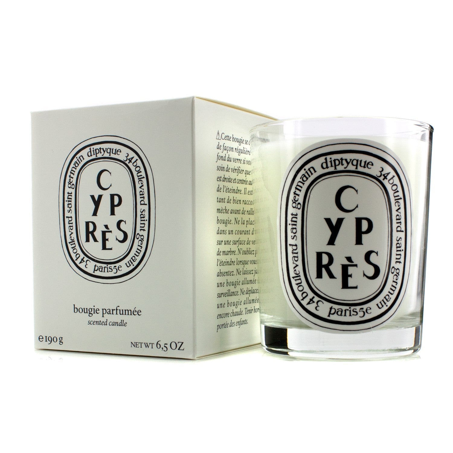 Diptyque Scented Candle - Cypres (Cypress)  190g/6.5oz