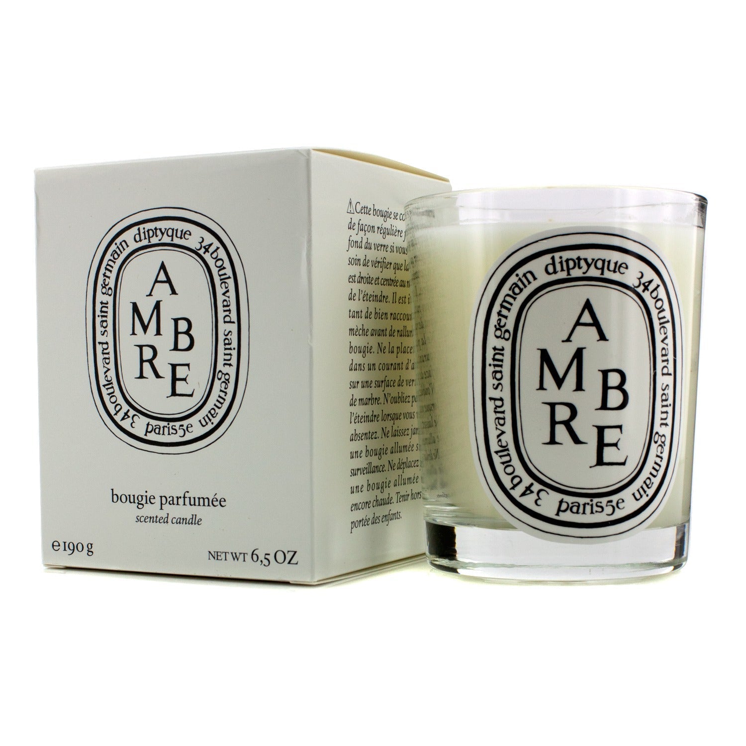 Diptyque Scented Candle - Ambre (Amber)  70g/2.4oz