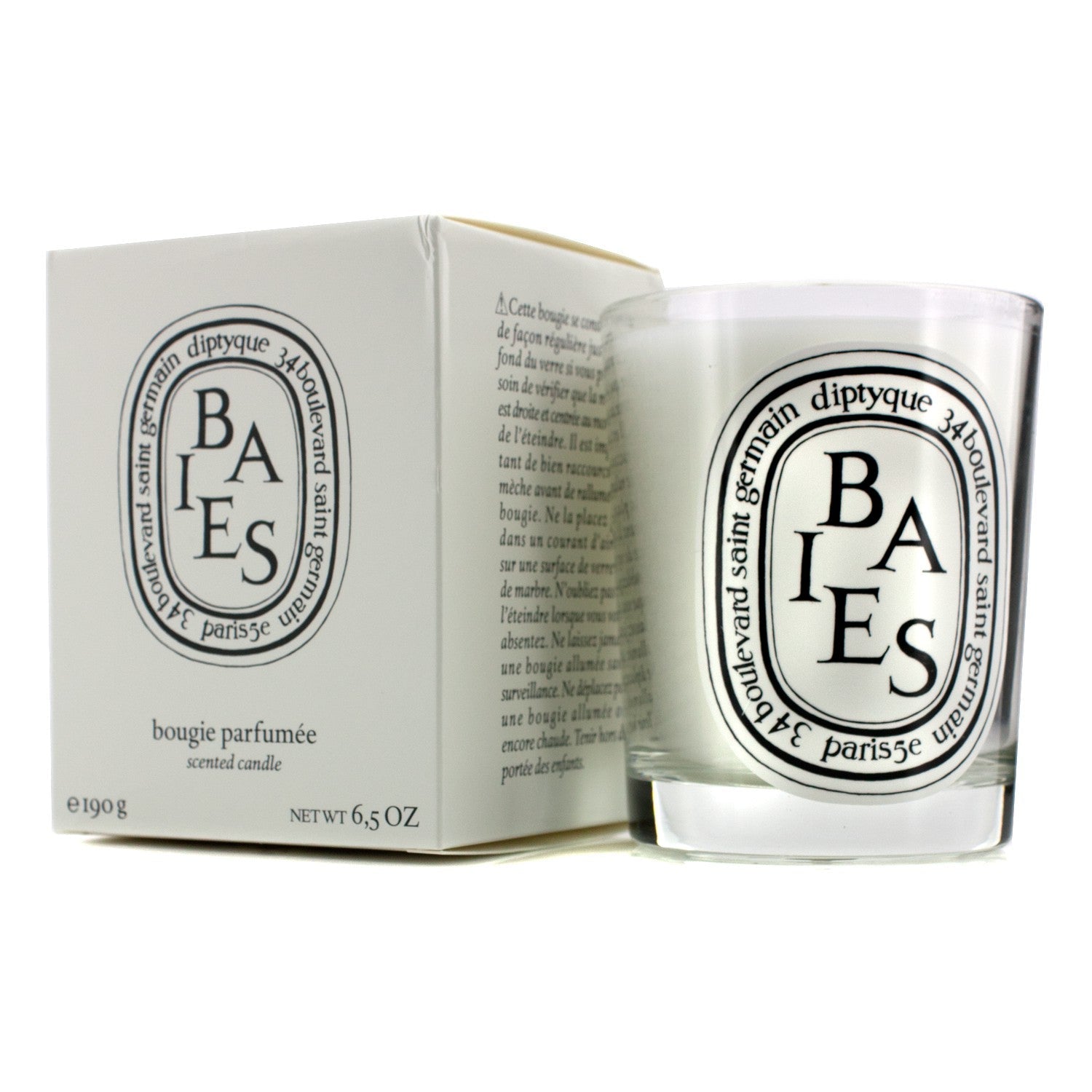 Diptyque Scented Candle - Baies (Berries)  190g/6.5oz