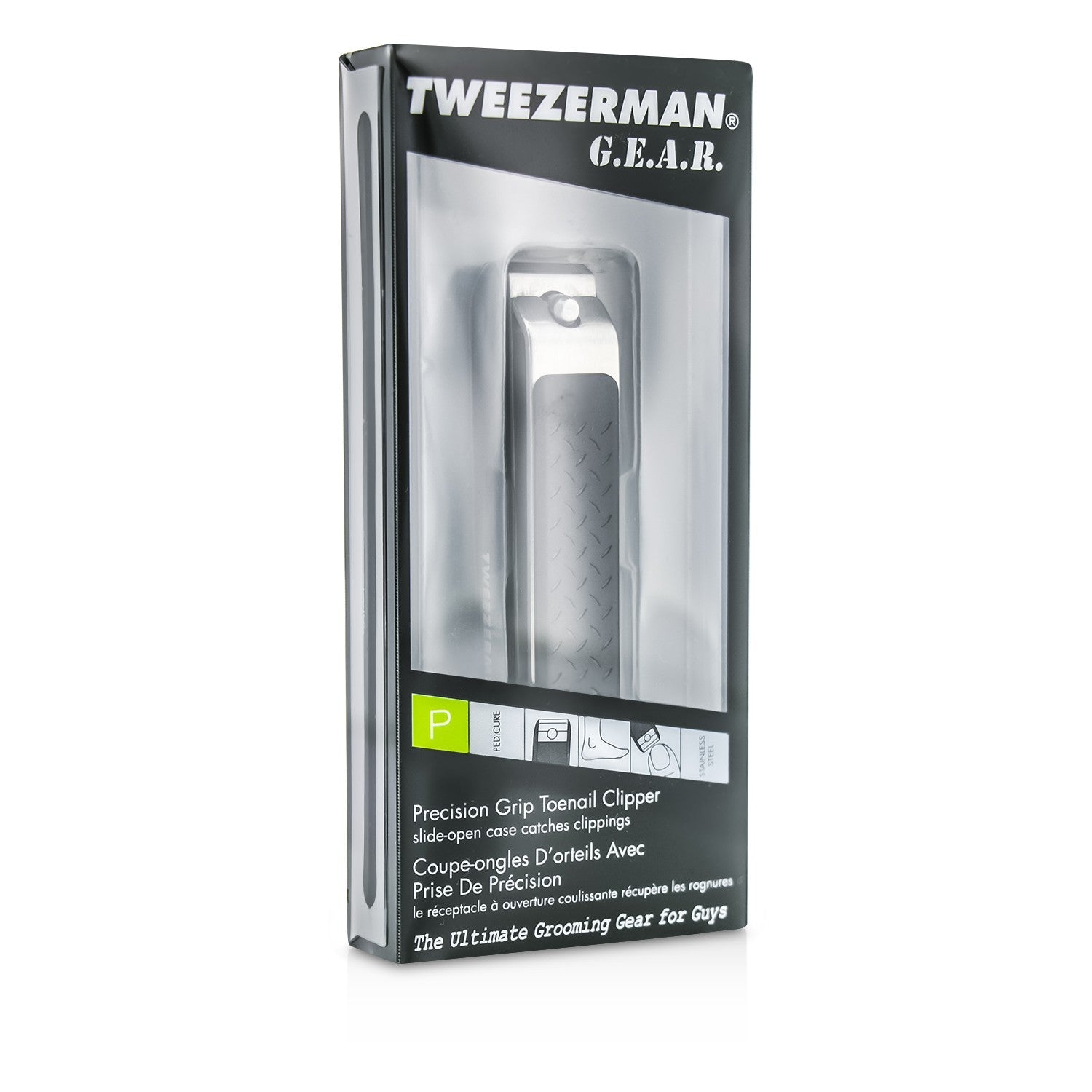 Tweezerman Precision Grip Toenail Clipper  1pc