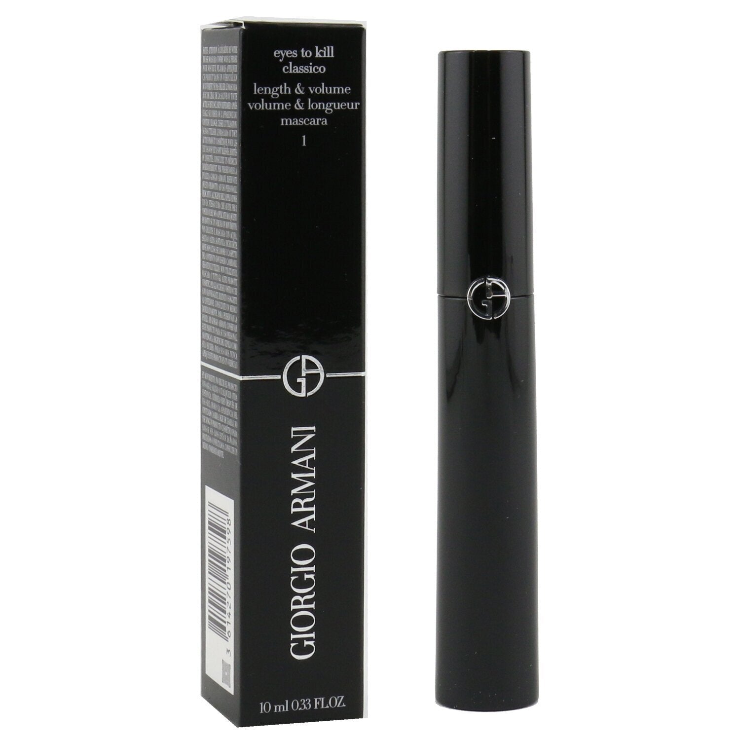 Giorgio Armani Eyes To Kill Classico Length & Volume Mascara - # 1 (Black)  10ml/0.33oz