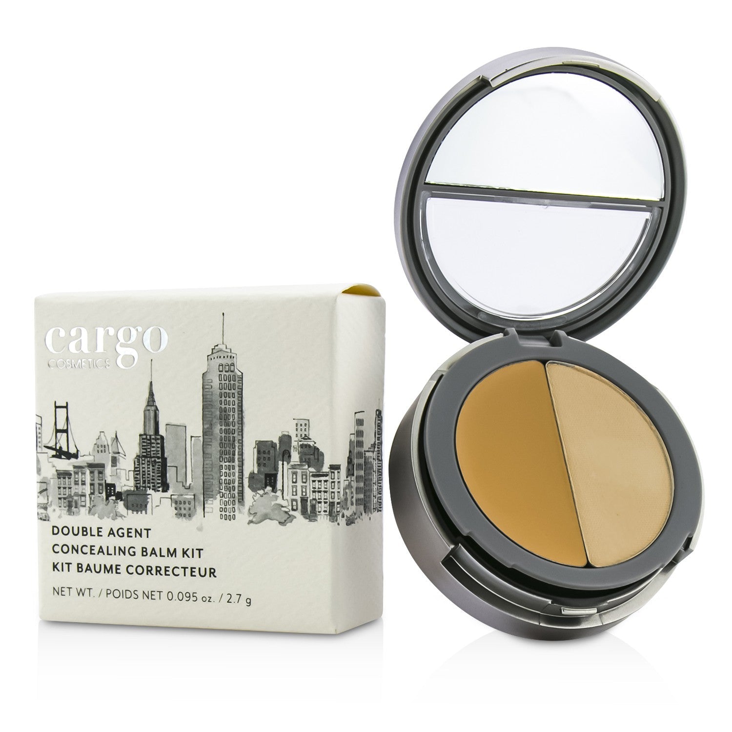 Cargo Double Agent Concealing Balm Kit - # 5N  2.7g/0.095oz