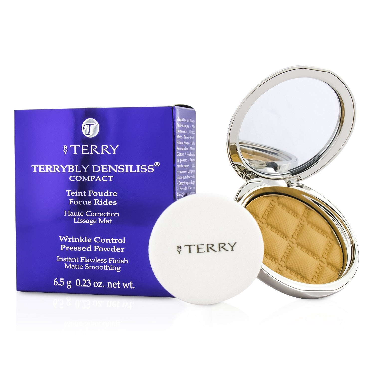 By Terry Terrybly Densiliss Compact (Wrinkle Control Pressed Powder) - # 4 Deep Nude  6.5g/0.23oz