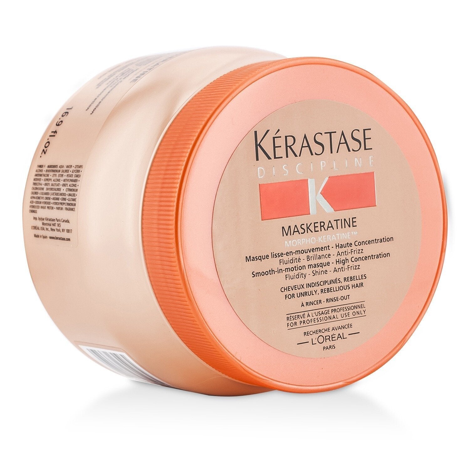 Kerastase Discipline Maskeratine Smooth-in-Motion Masque - High Concentration (For Unruly, Rebellious Hair)  500ml/16.9oz