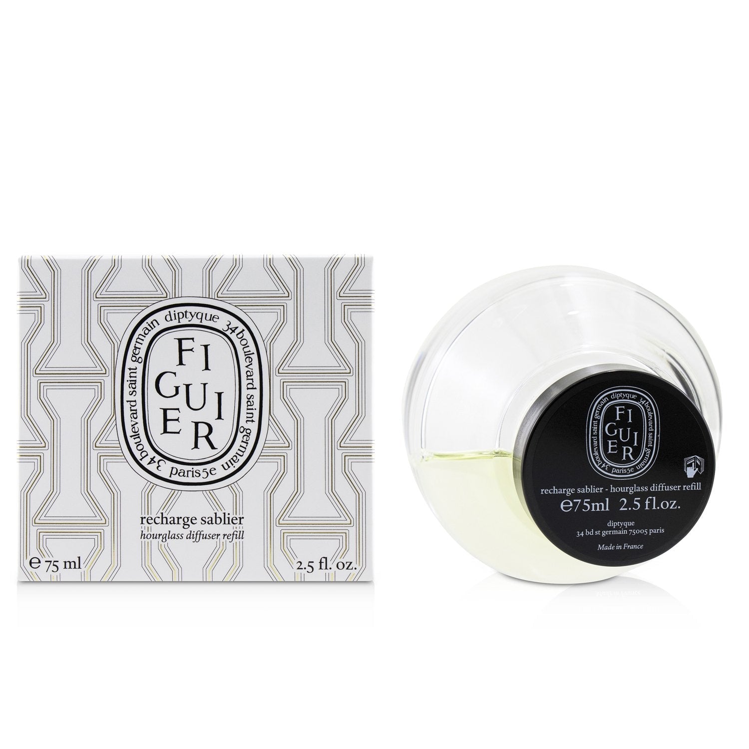 Diptyque Hourglass Diffuser Refill - Figuier  75ml/2.5oz