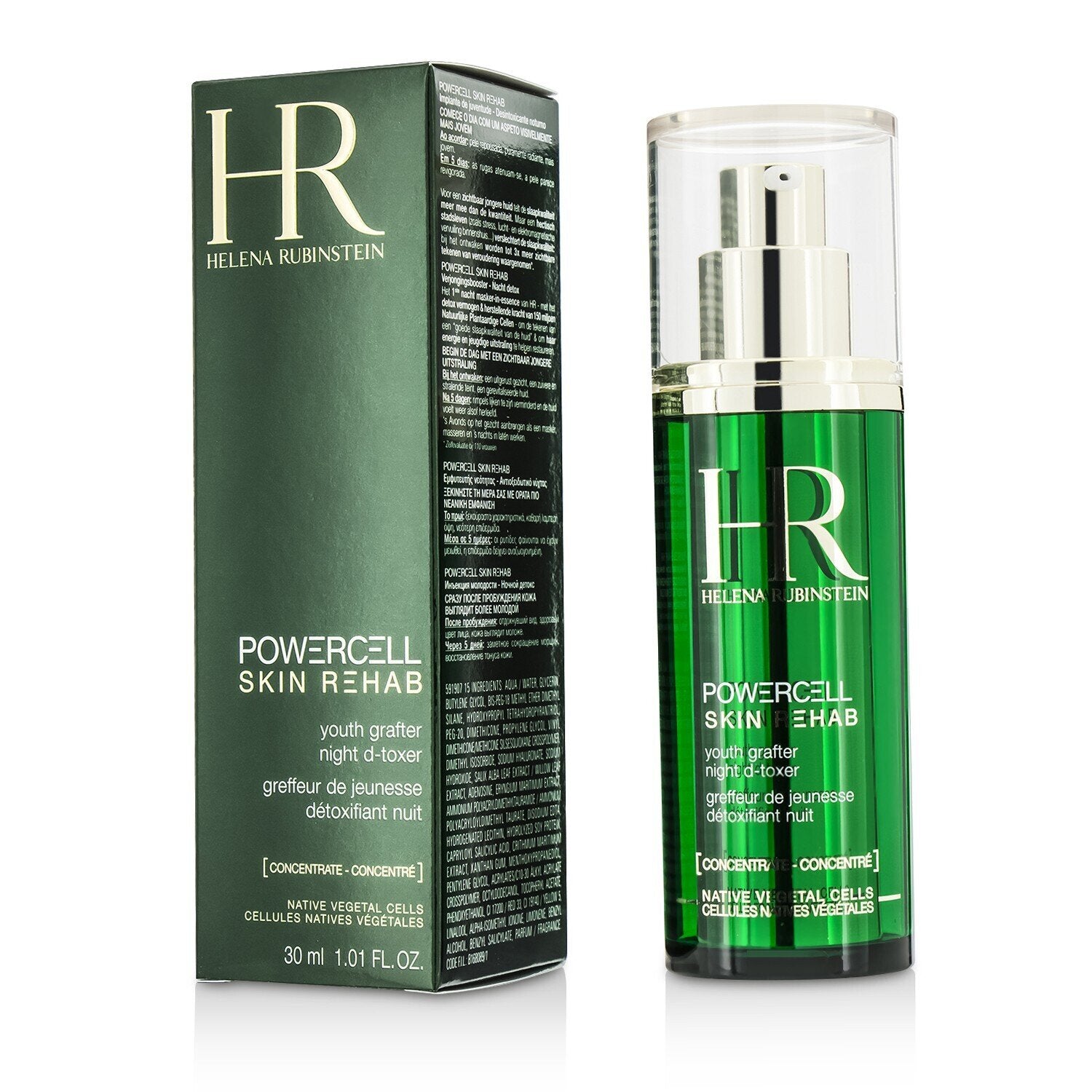 Helena Rubinstein Powercell Skin Rehab Youth Grafter Night D-Toxer Concentrate  30ml/1.01oz