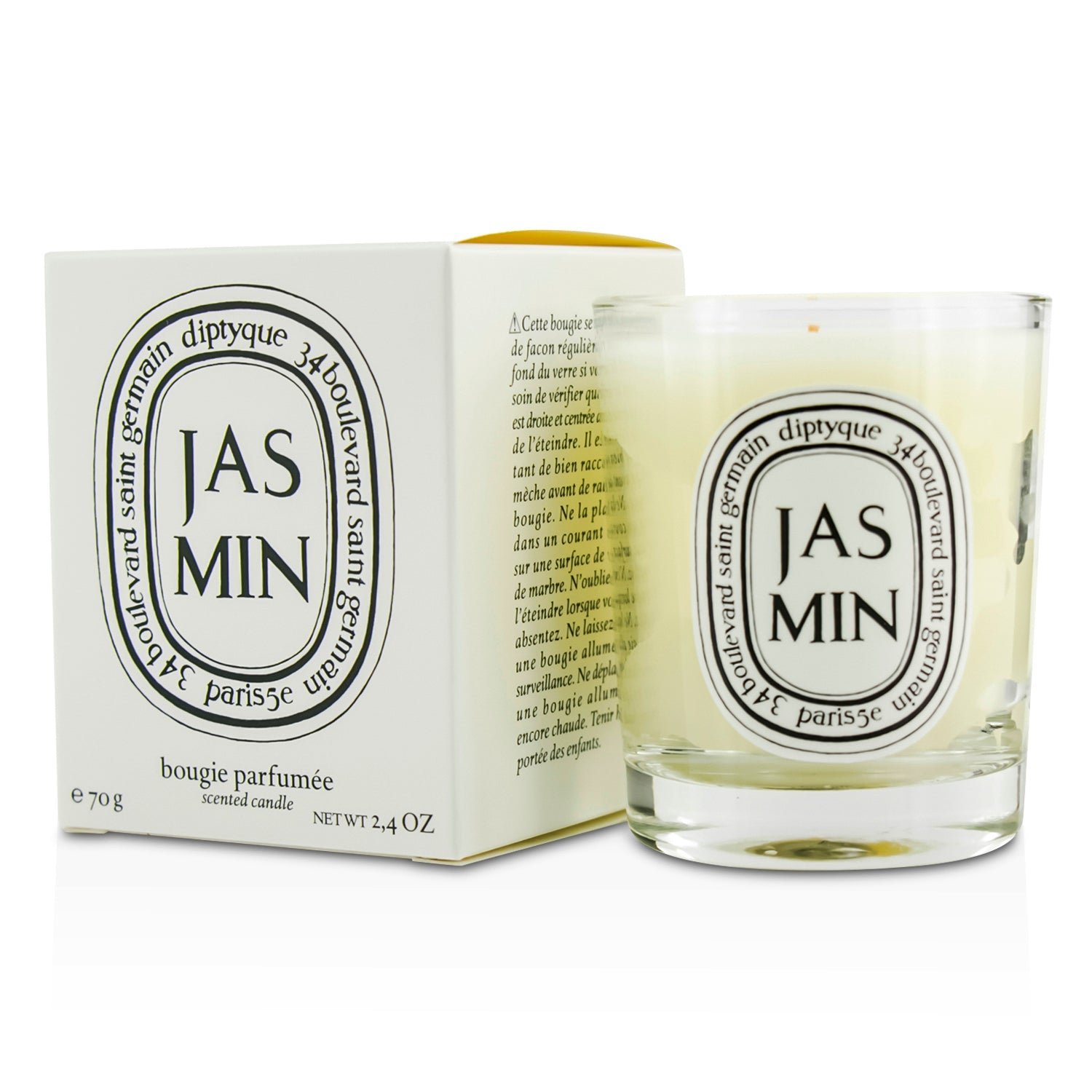 Diptyque Scented Candle - Jasmin (Jasmine)  70g/2.4oz