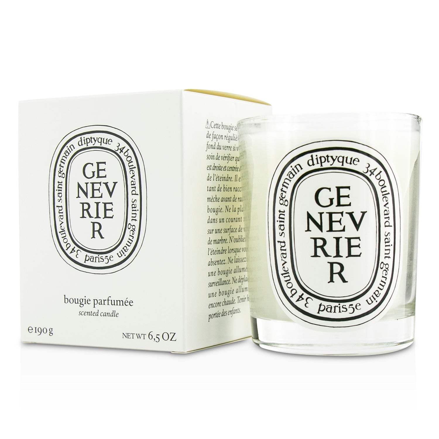 Diptyque Scented Candle - Genevrier (Juniper)  190g/6.5oz