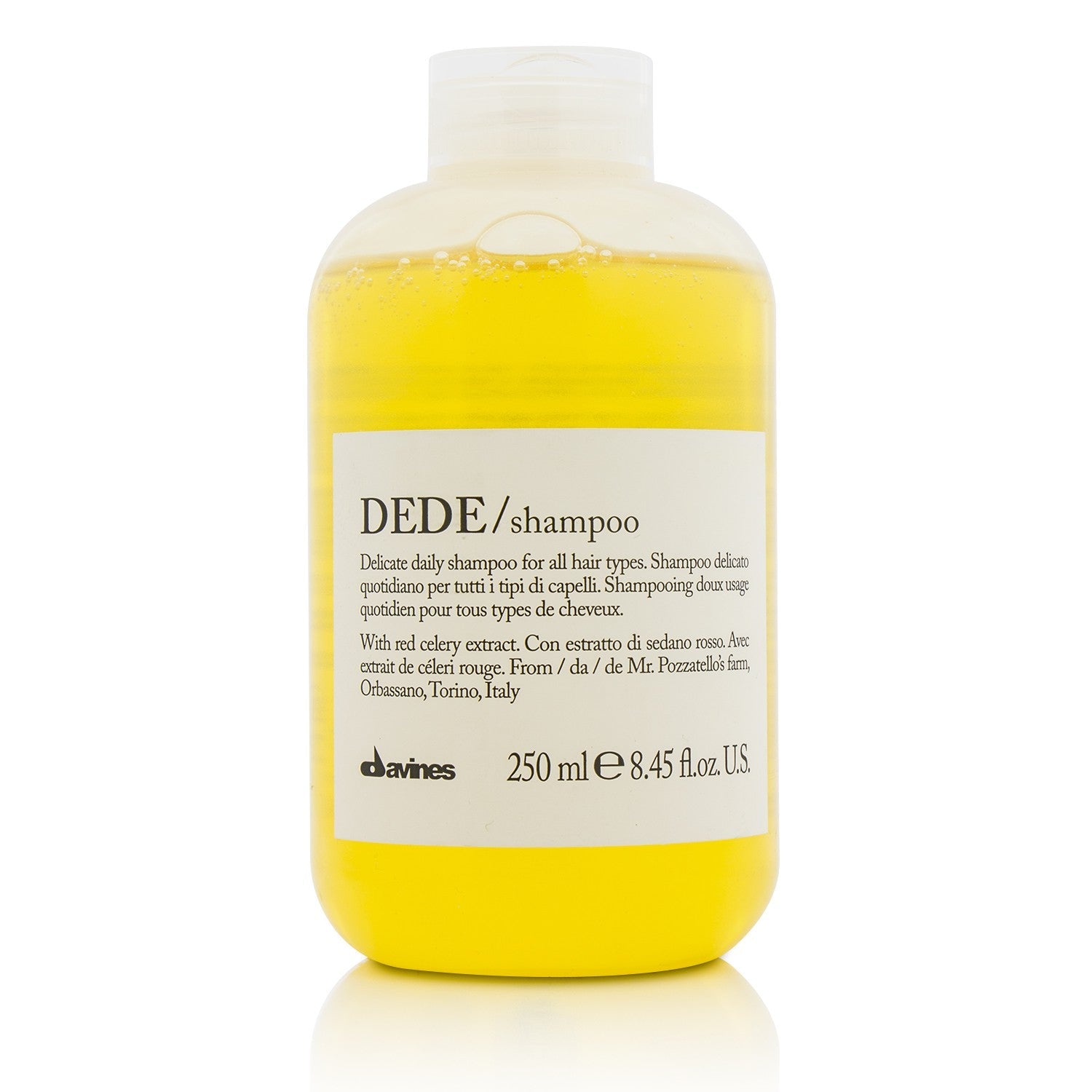 Davines Dede Delicate Daily Shampoo (For All Hair Types)  250ml/8.45oz