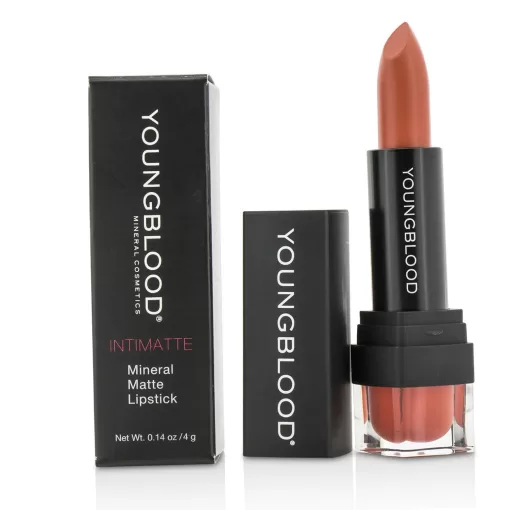 Youngblood Intimatte Mineral Matte Lipstick - #Hotshot  4g/0.14oz