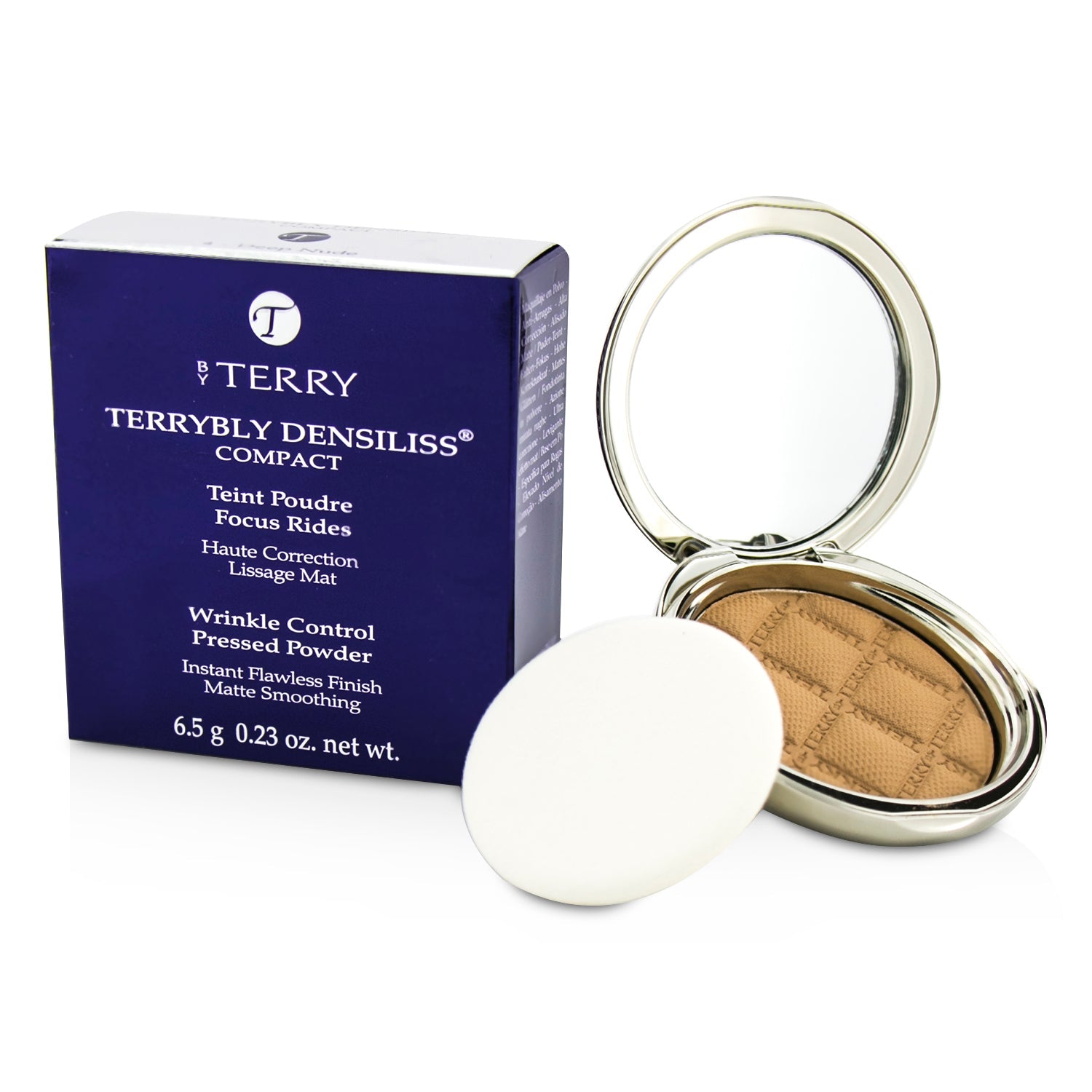 By Terry Terrybly Densiliss Compact (Wrinkle Control Pressed Powder) - # 4 Deep Nude  6.5g/0.23oz