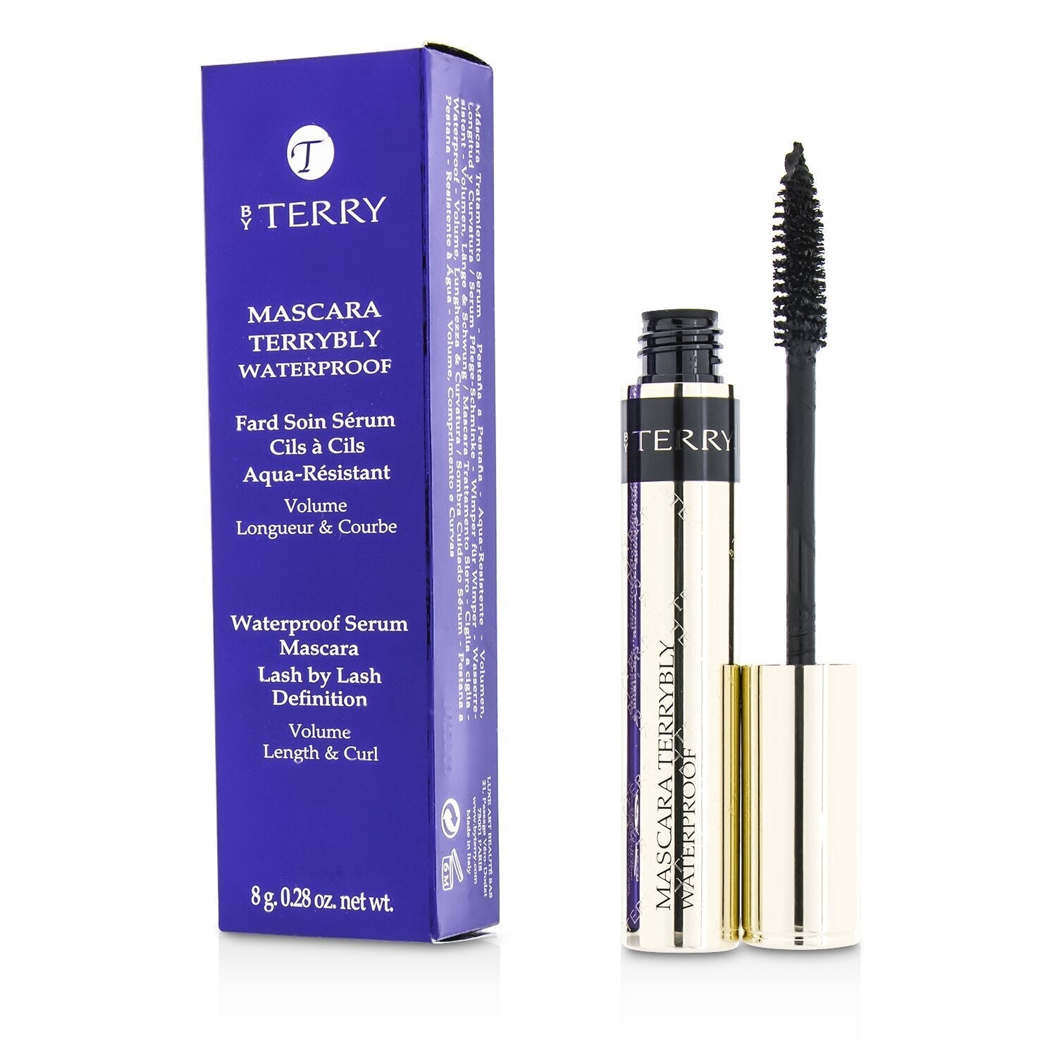 By Terry Mascara Terrybly Waterproof - # 1 Black  8g/0.28oz