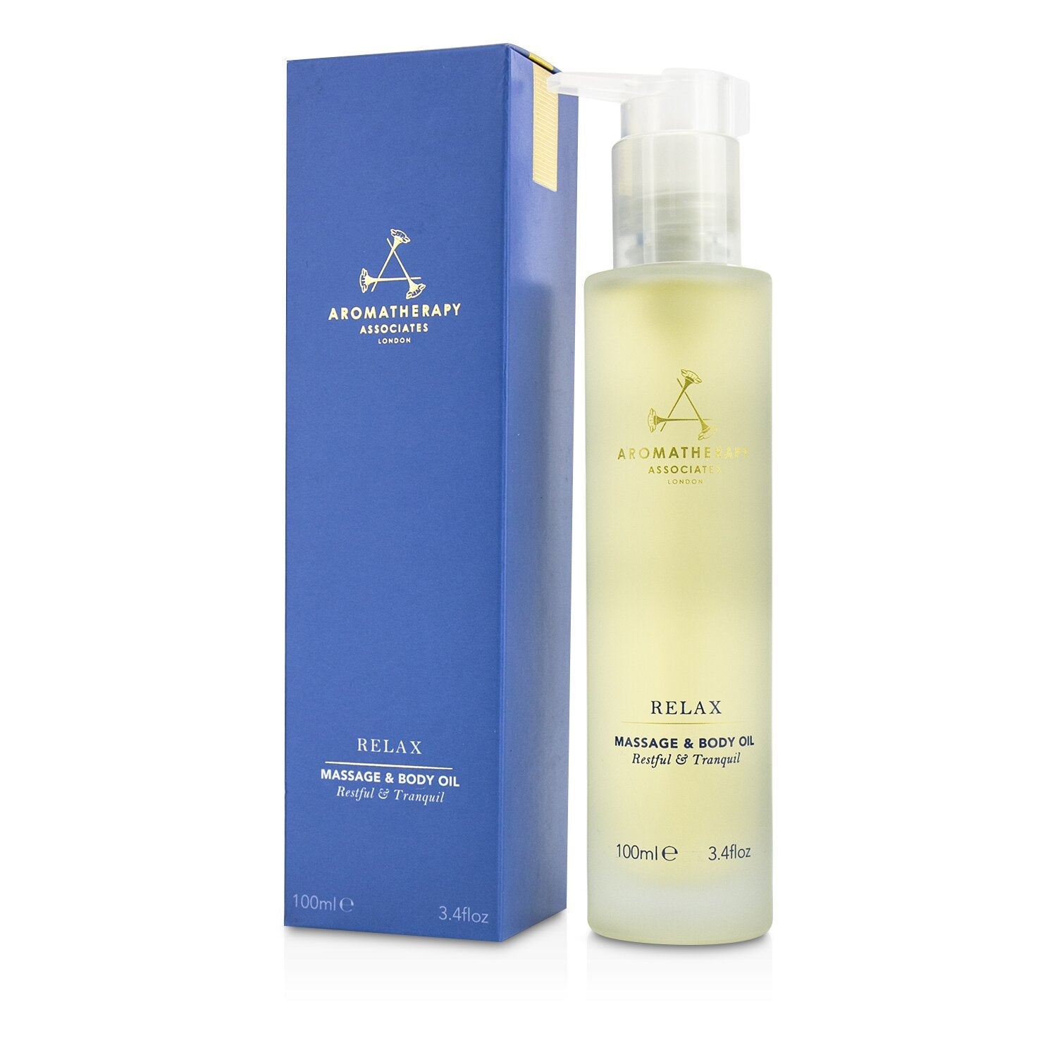 Aromatherapy Associates Relax - Massage & Body Oil  100ml/3.4oz