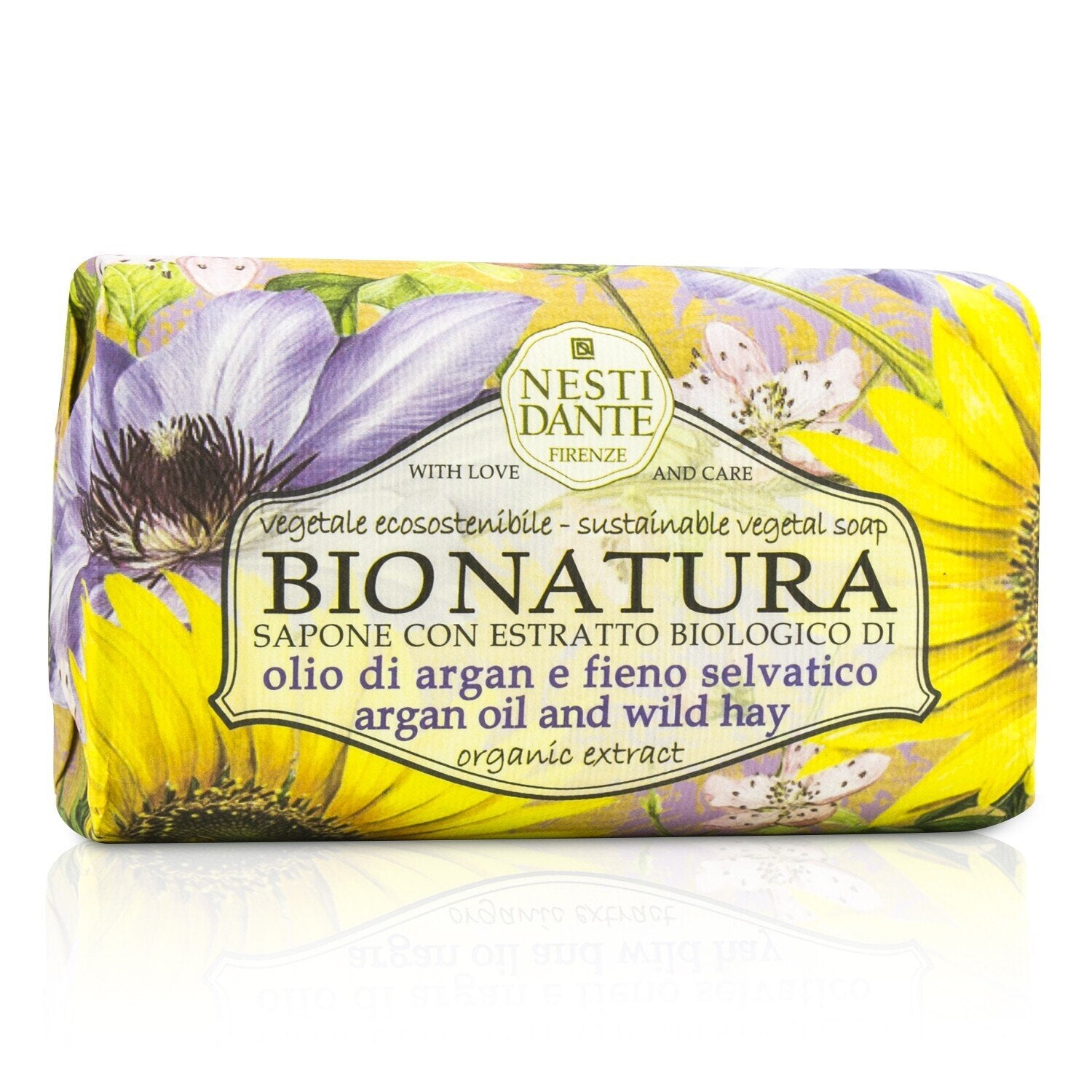 Nesti Dante Bio Natura Sustainable Vegetal Soap - Argan Oil & Wild Hay  250g/8.8oz