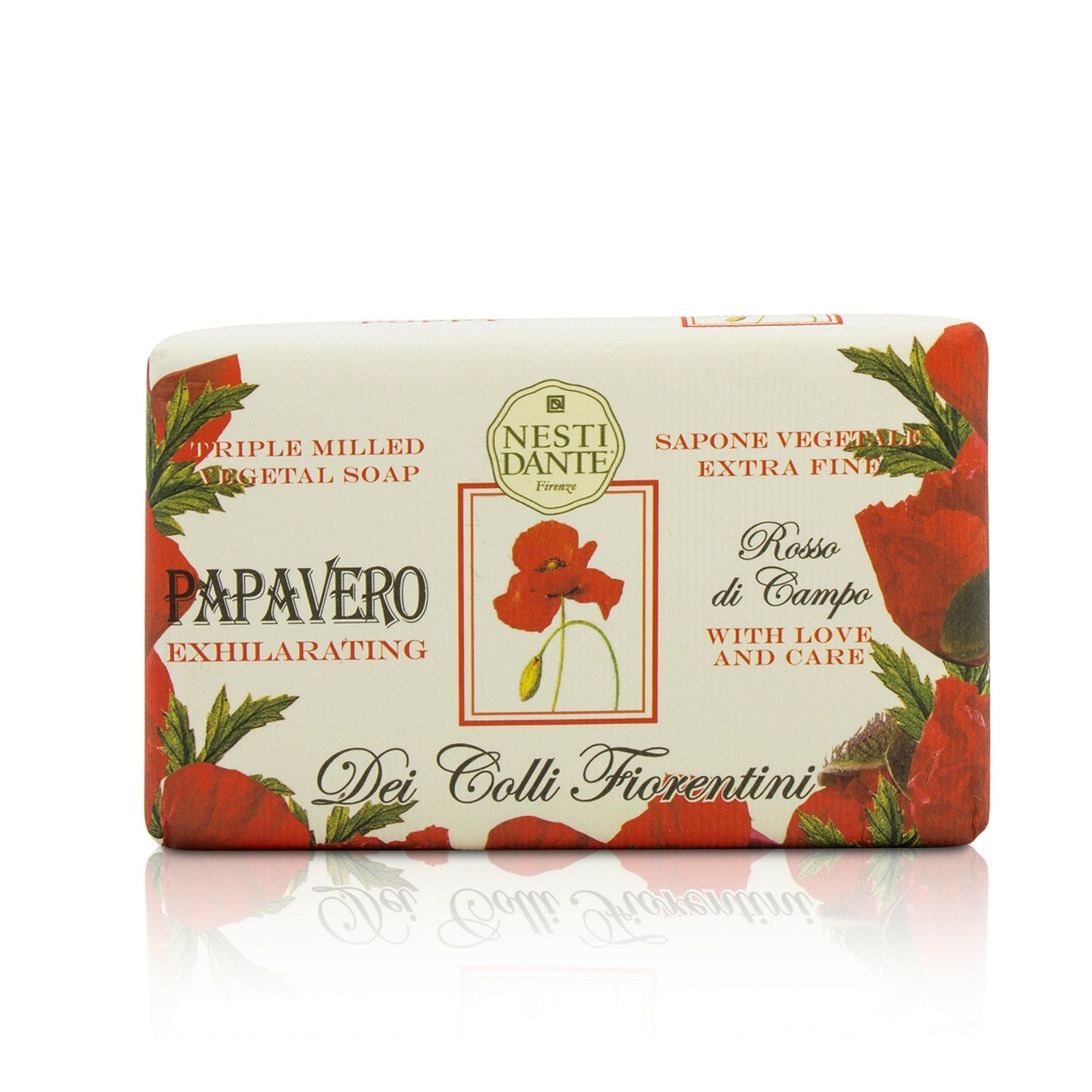 Nesti Dante Dei Colli Fiorentini Triple Milled Vegetal Soap - Poppy  250g/8.8oz