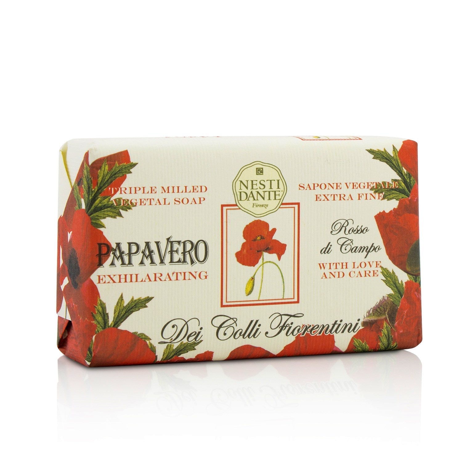 Nesti Dante Dei Colli Fiorentini Triple Milled Vegetal Soap - Poppy  250g/8.8oz