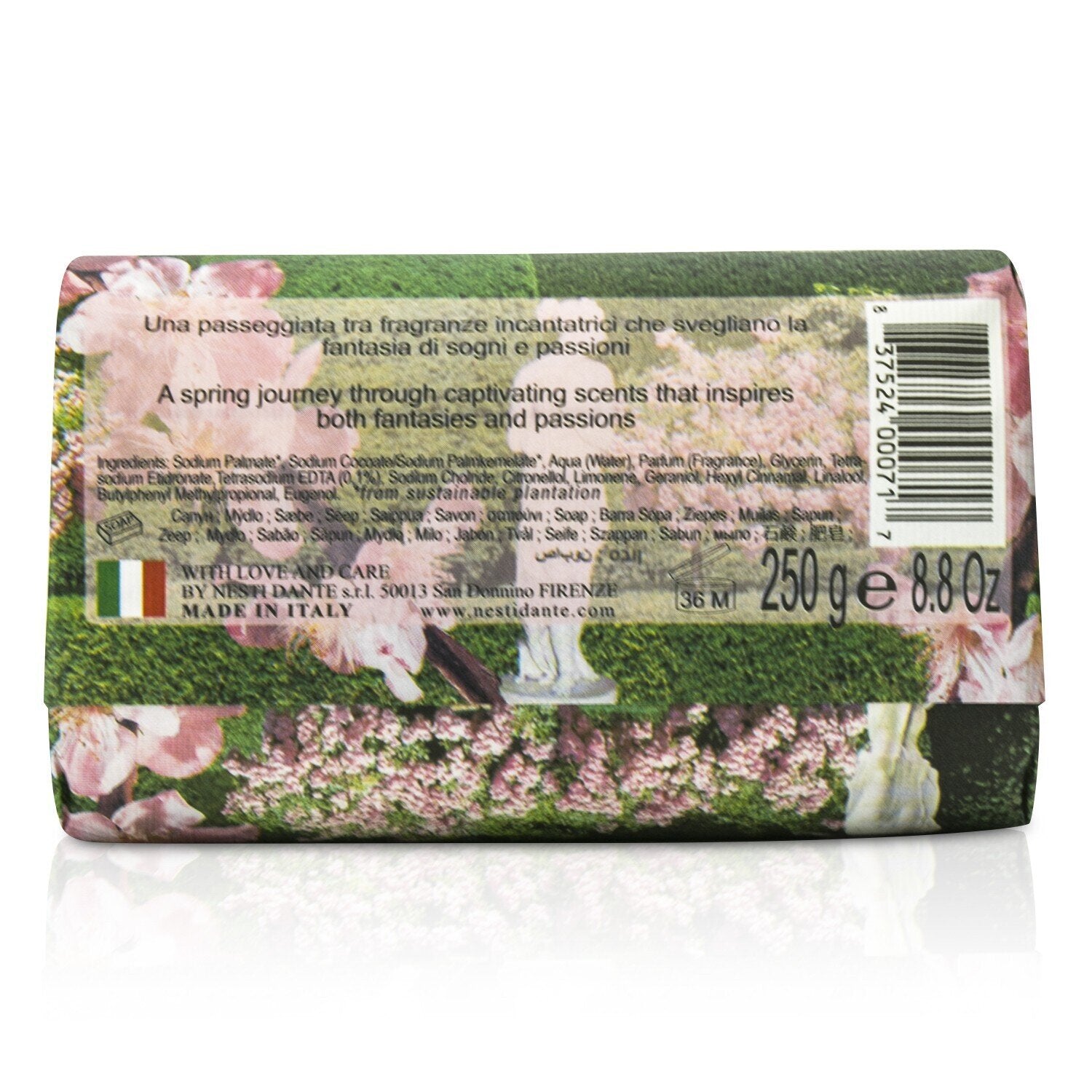 Nesti Dante Emozioni In Toscana Natural Soap - Garden In Bloom  250g/8.8oz