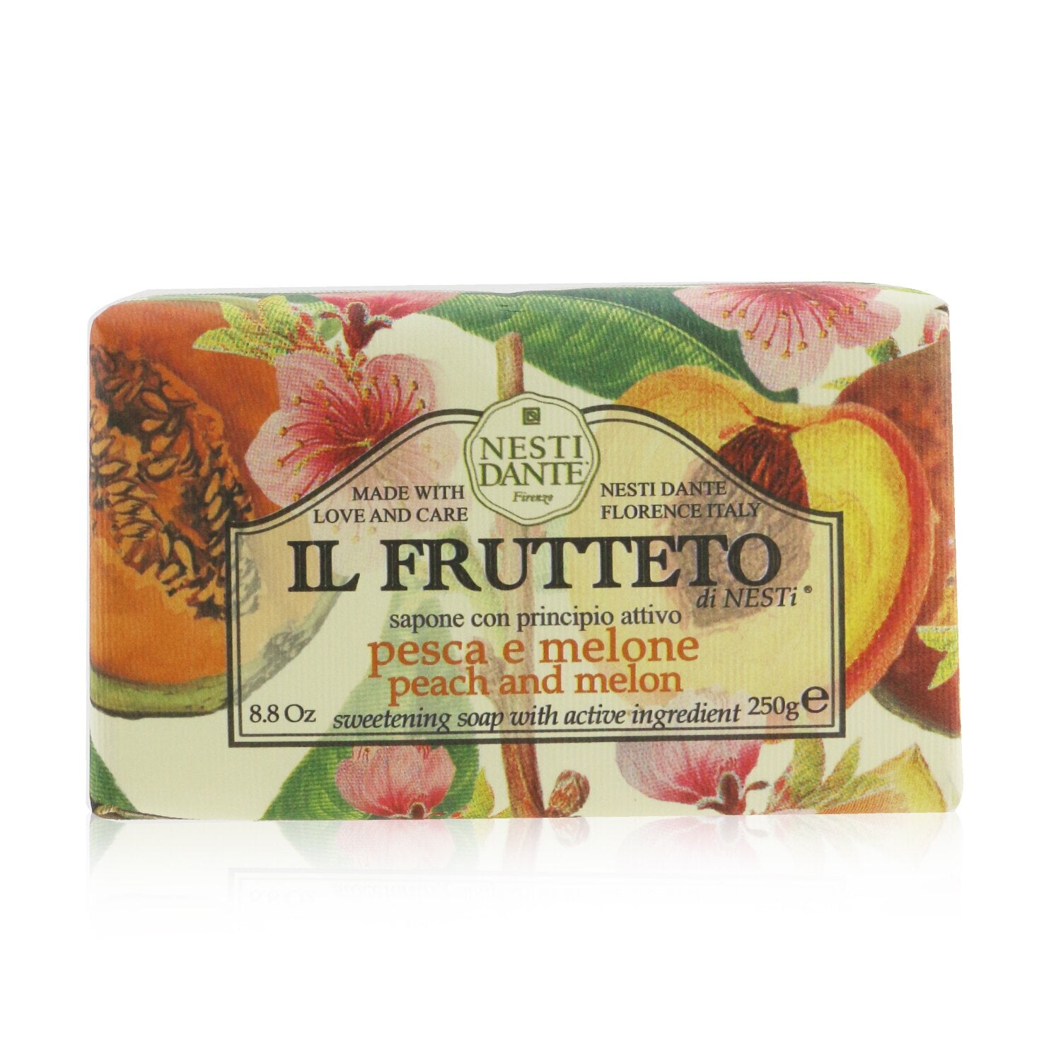 Nesti Dante Il Frutteto Sweetening Soap - Peach & Melon  250g/8.8oz