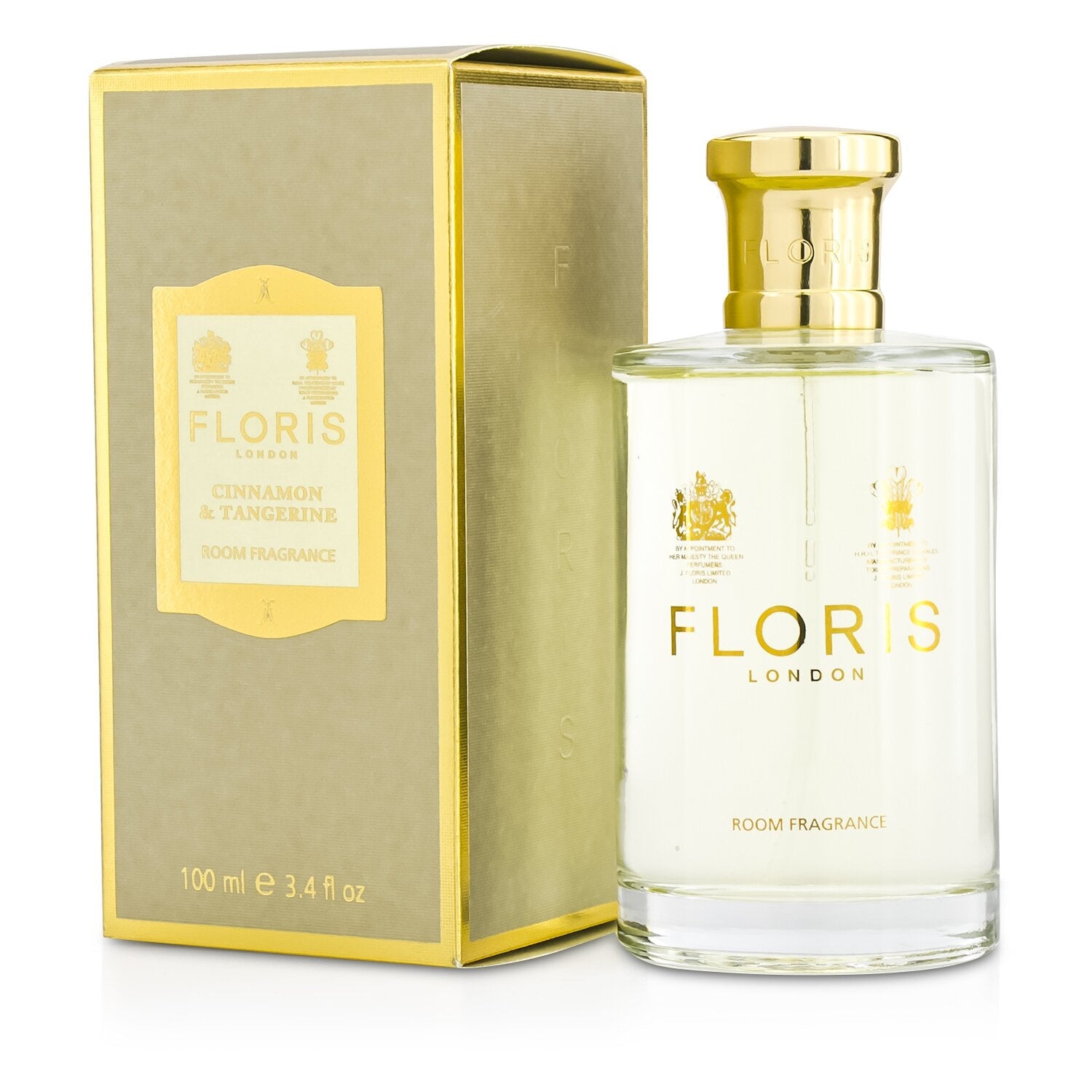 Floris Room Fragance Spray - Cinnamon & Tangerine  100ml/3.4oz