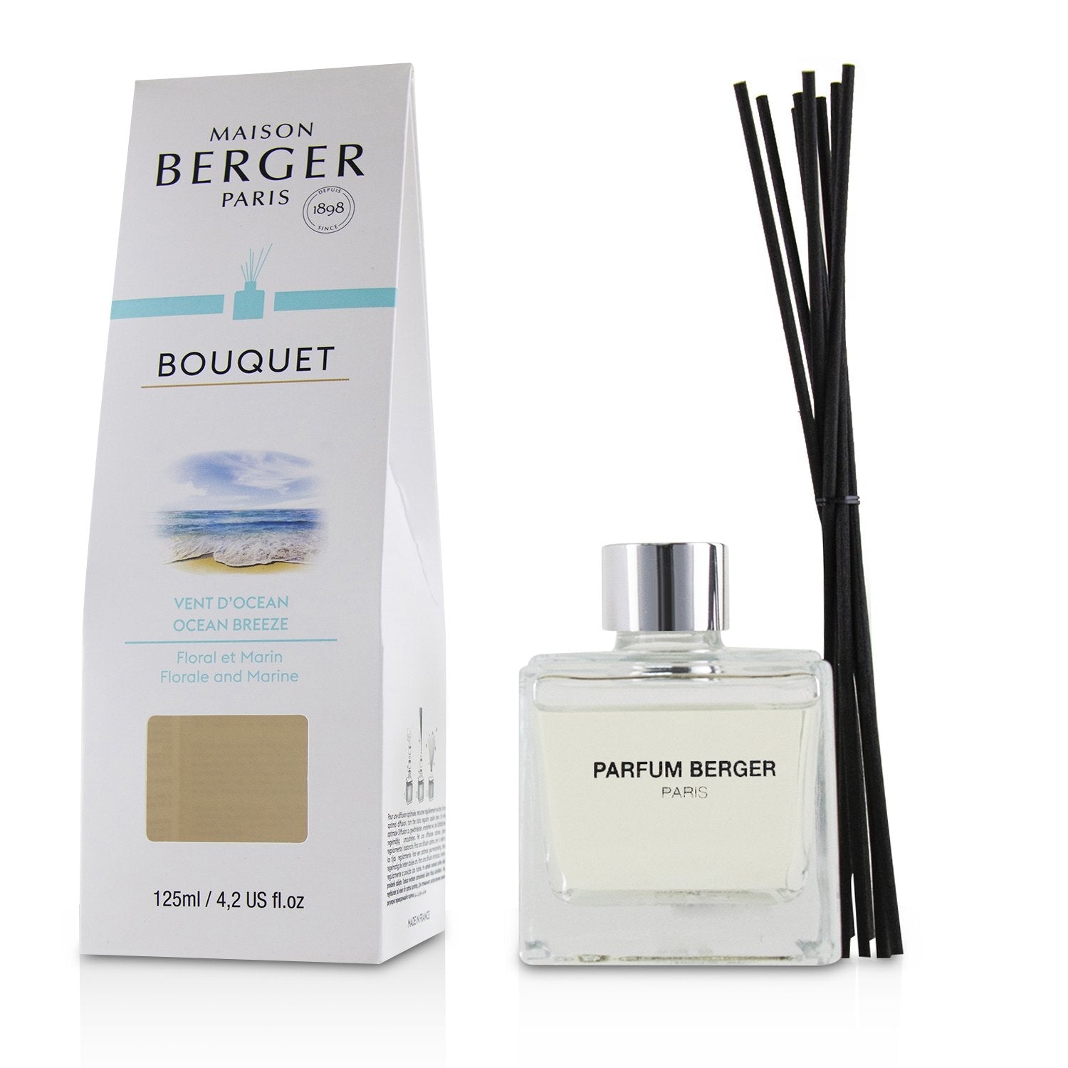 Lampe Berger (Maison Berger Paris) Cube Scented Bouquet - Ocean Breeze  125ml/4.2oz