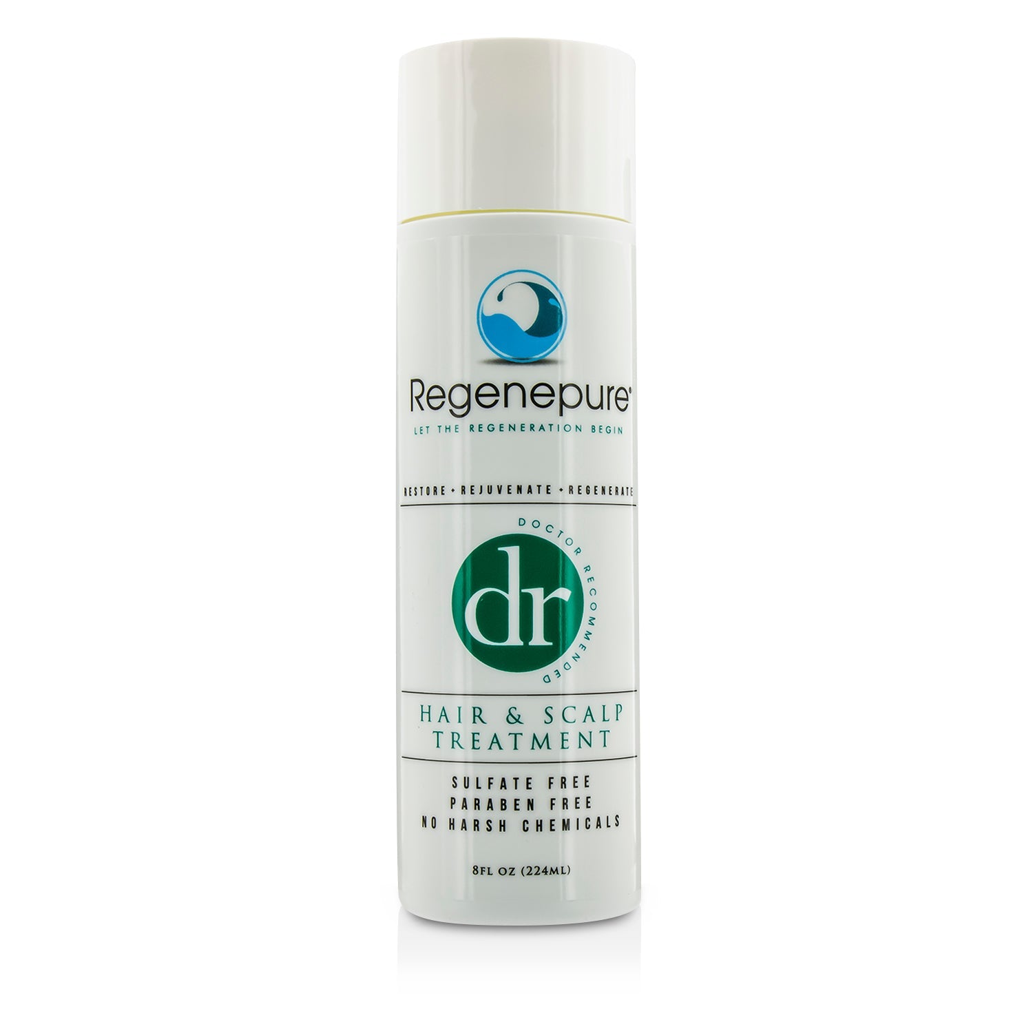 Regenepure Dr Hair & Scalp Treatment  224ml/8oz