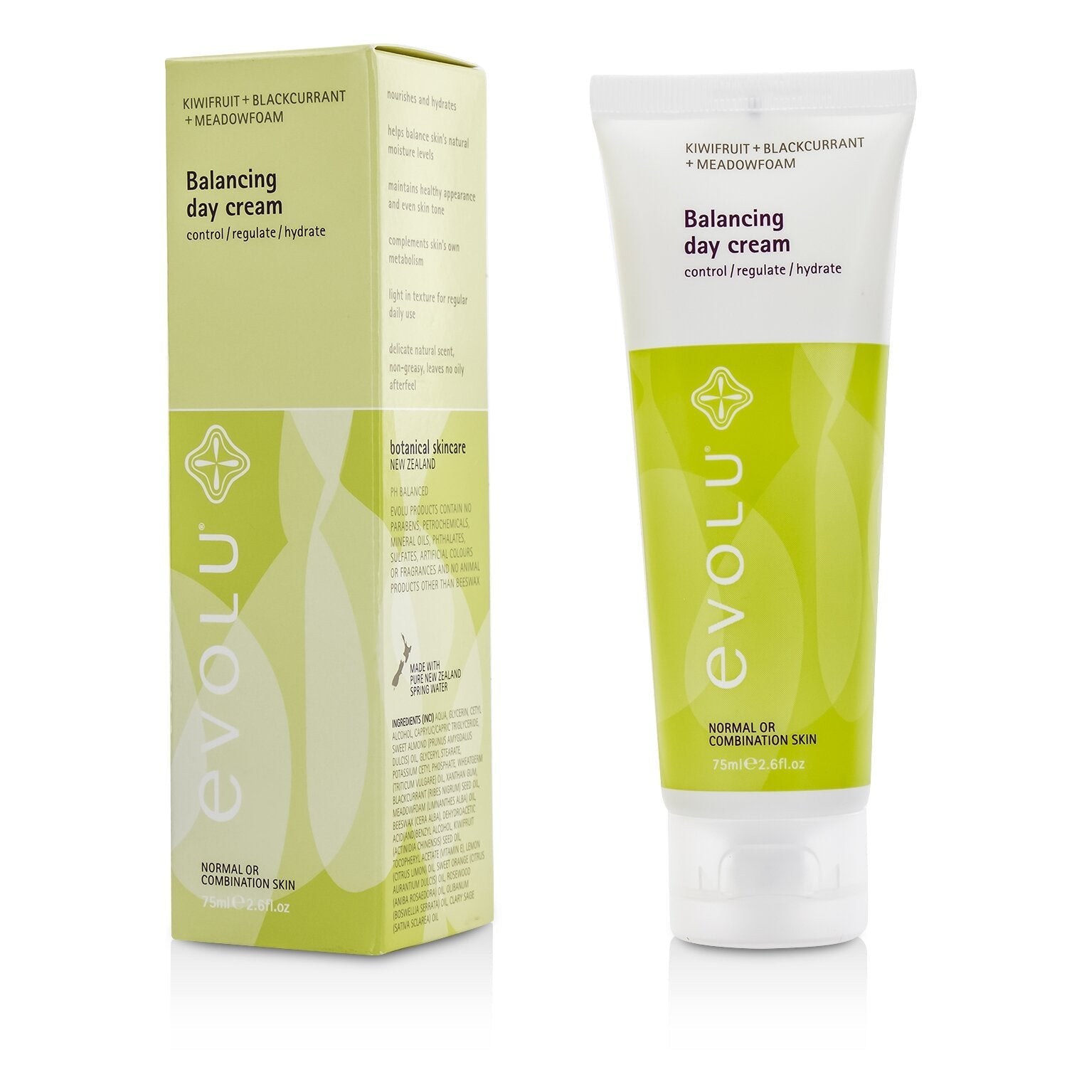 Evolu Balancing Day Cream (Normal or Combination Skin)  75ml/2.6oz