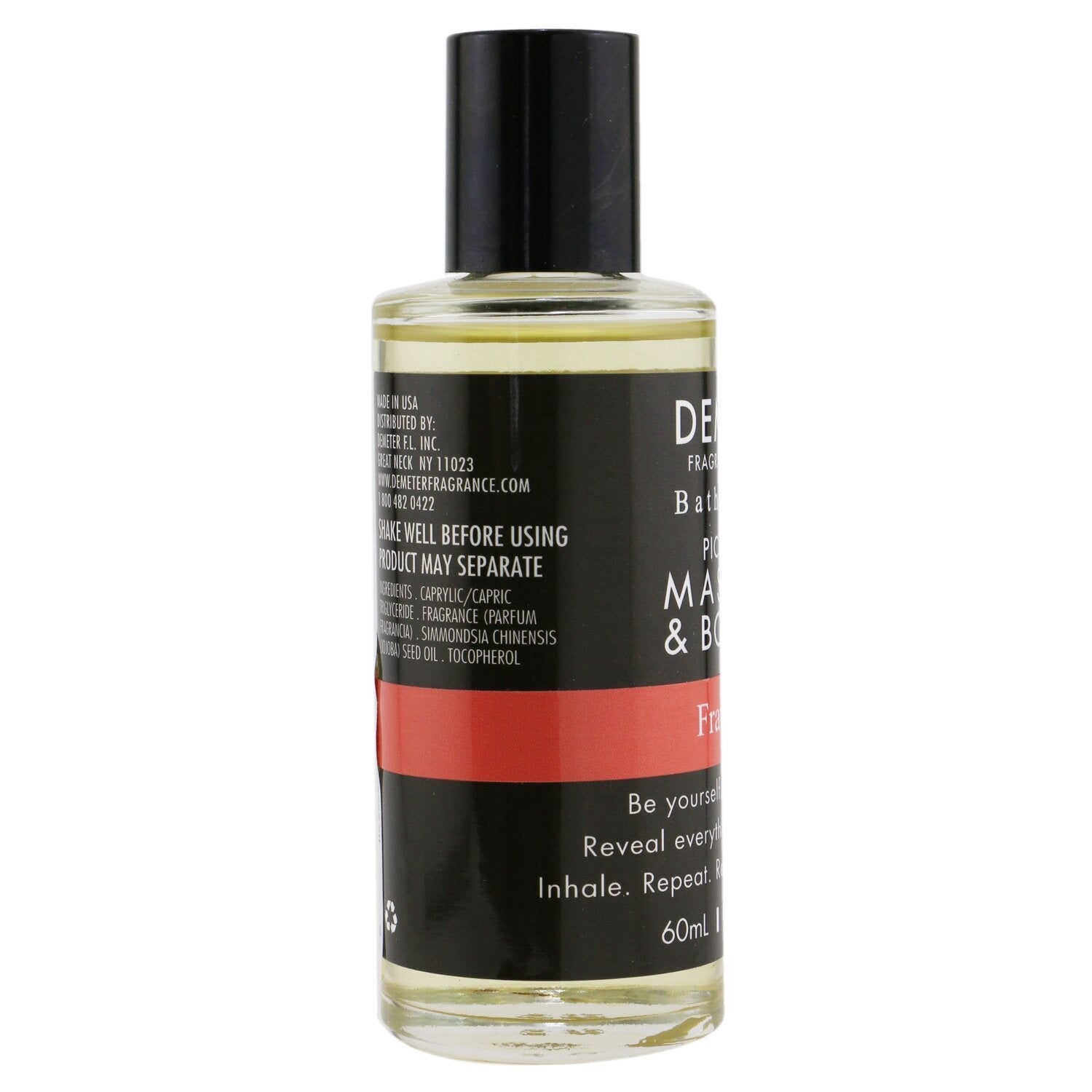 Demeter Frangipani Massage & Body Oil  60ml/2oz