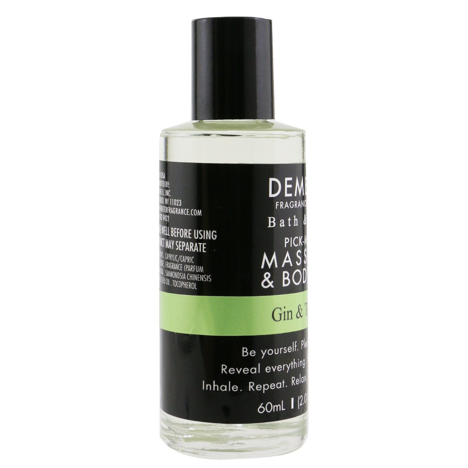 Demeter Gin & Tonic Massage & Body Oil  60ml/2oz