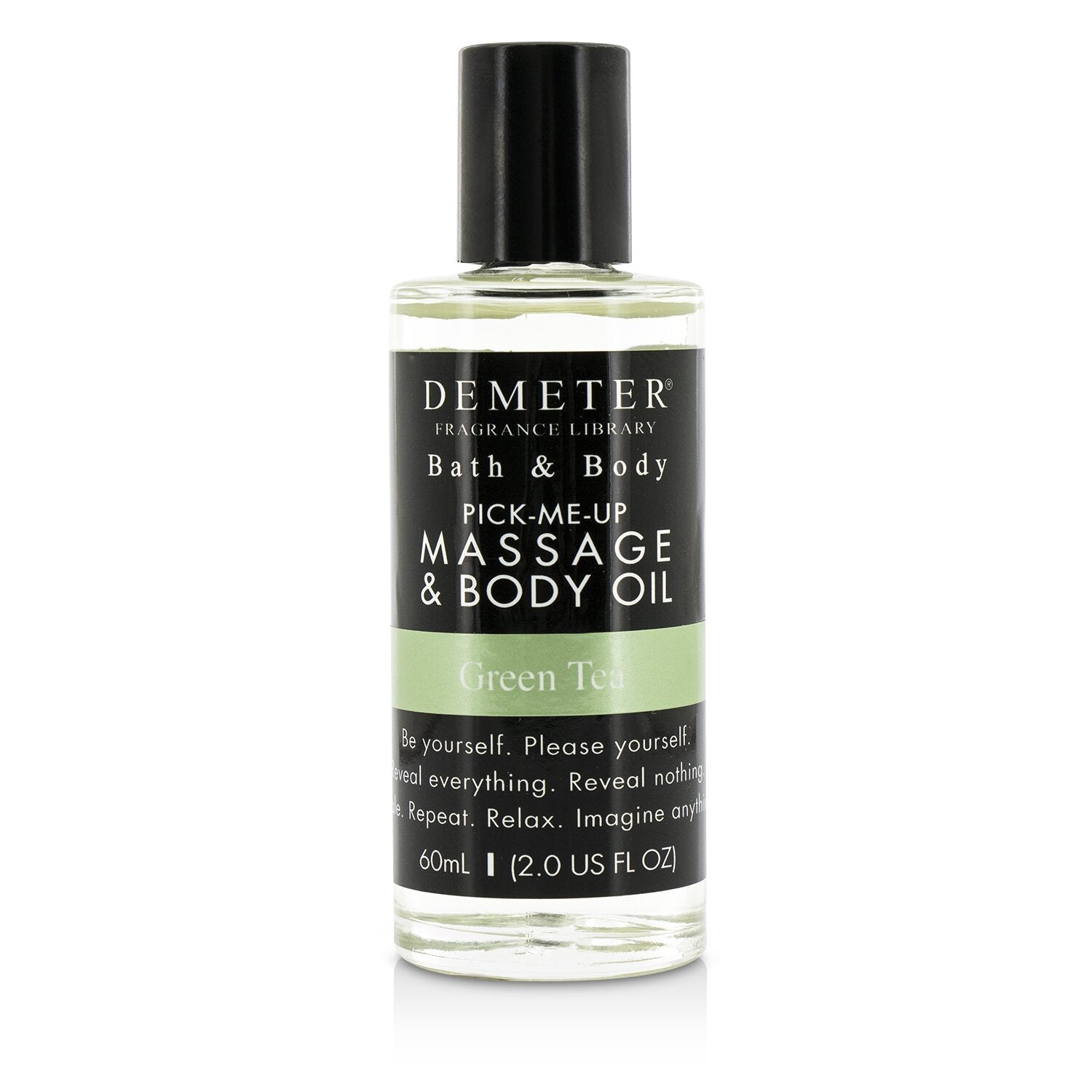 Demeter Green Tea Massage & Body Oil  60ml/2oz