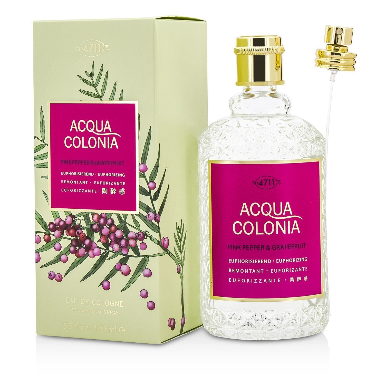 4711 Acqua Colonia Pink Pepper & Grapefruit Eau De Cologne Spray  50ml/1.7oz