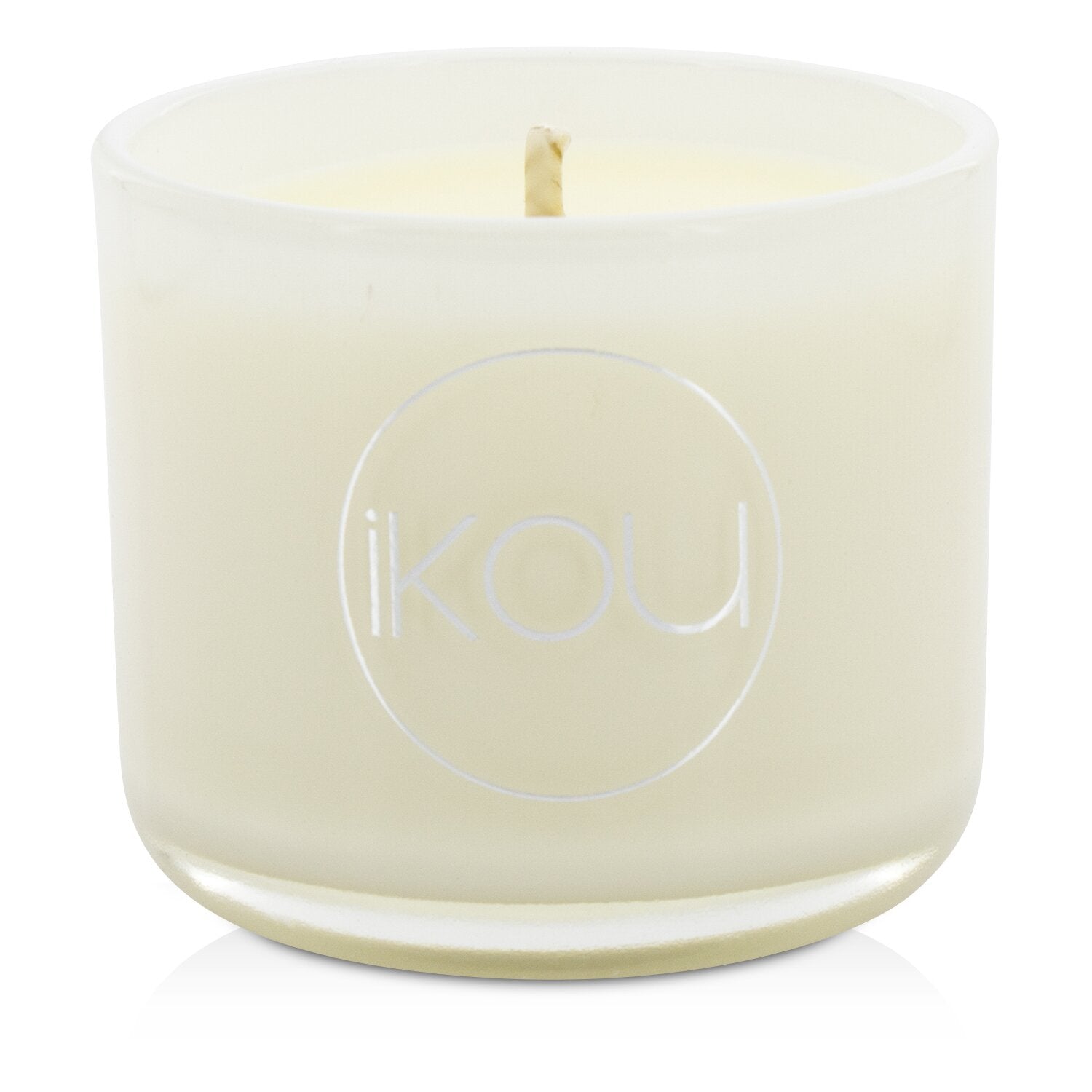 iKOU Eco-Luxury Aromacology Natural Wax Candle Glass - Calm (Lemongrass & Lime)  85g