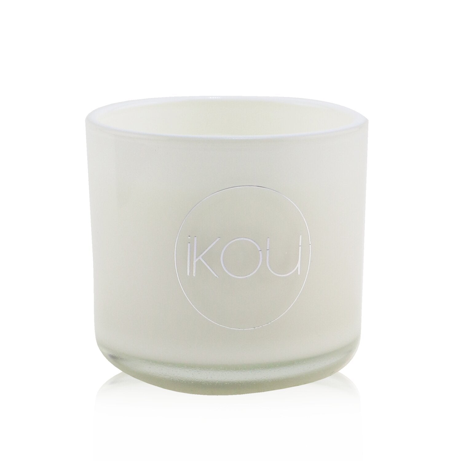 iKOU Eco-Luxury Aromacology Natural Wax Candle Glass - De-Stress (Lavender & Geranium)  85g