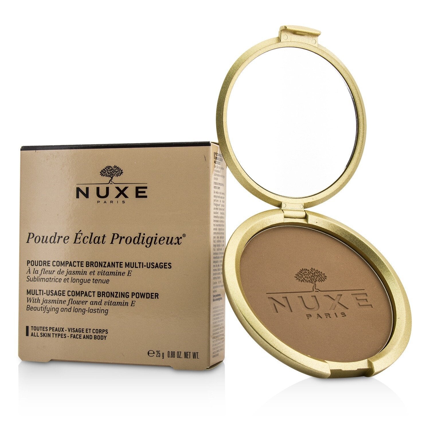 Nuxe Poudre Eclat Prodigieux Multi Usage Compact Bronzing Powder  25g/0.88oz